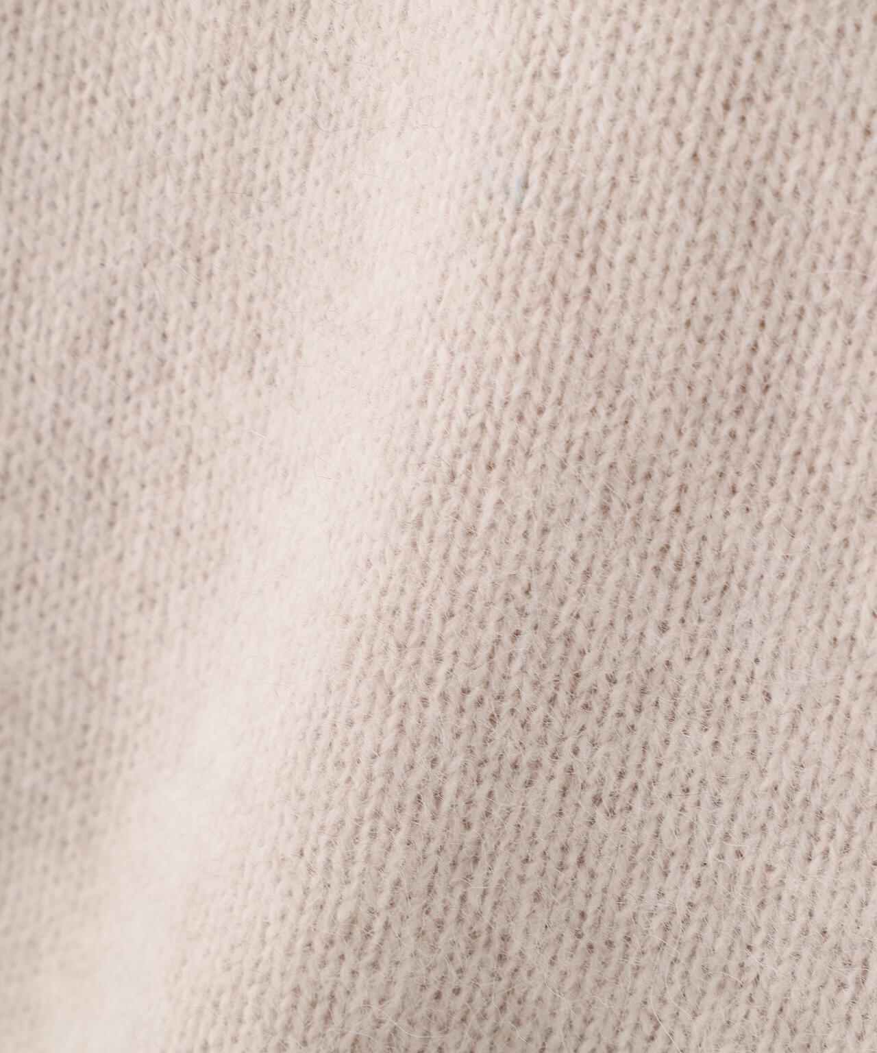 ショートFOX混ニット