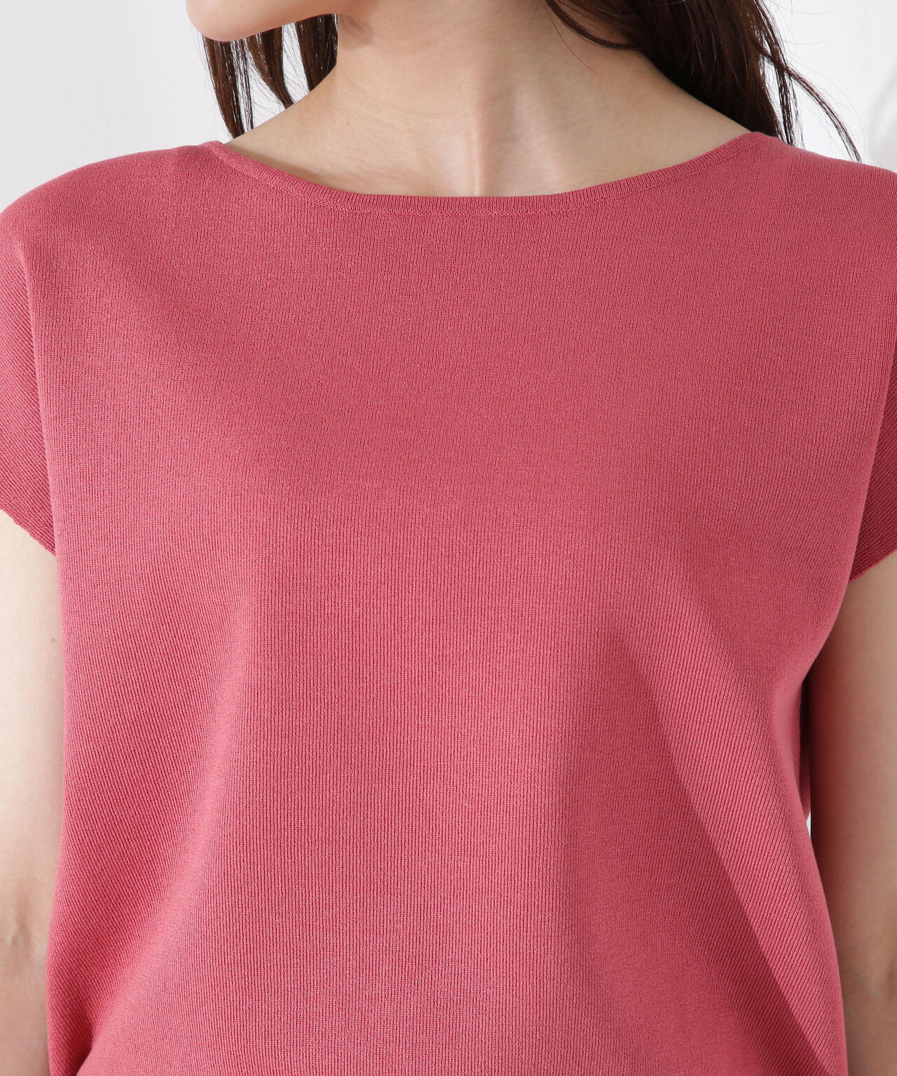 前後2way総針ニット