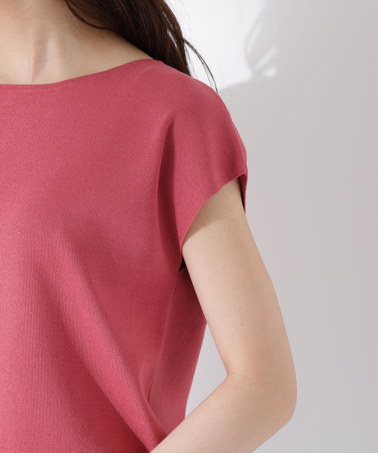 前後2way総針ニット