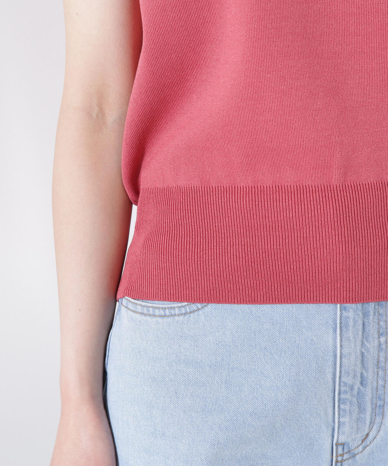 前後2way総針ニット