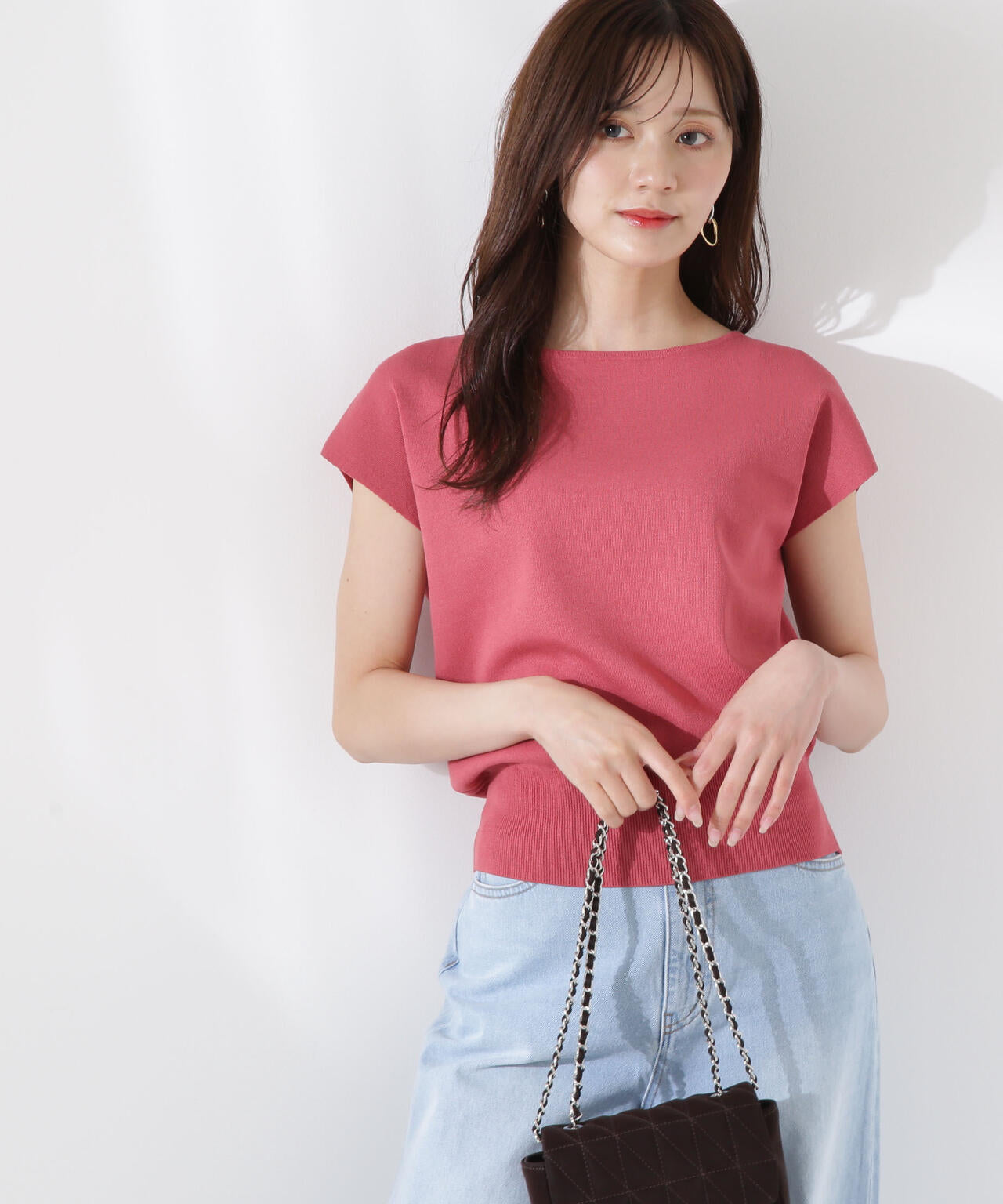 前後2way総針ニット