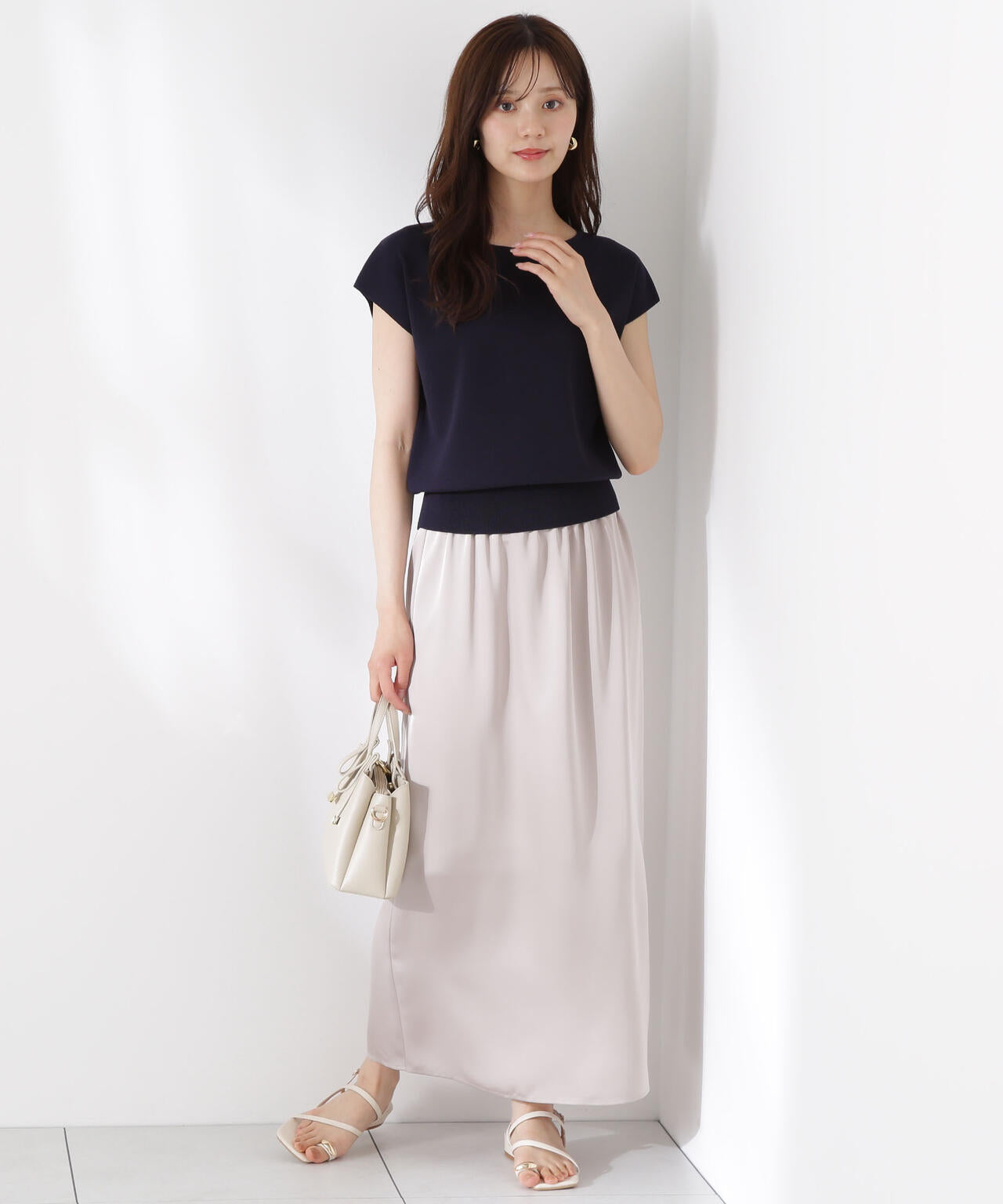 前後2way総針ニット