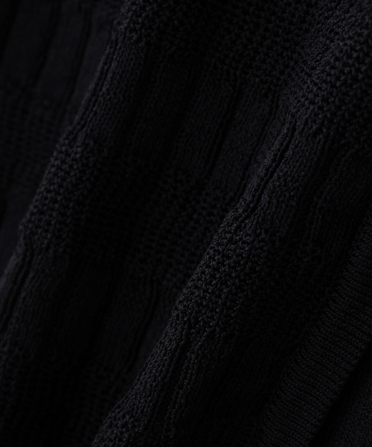 〈接触冷感〉変わり編みニットカーディガン【official site限定】