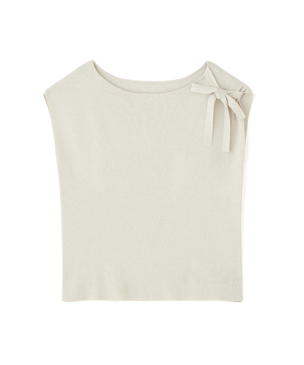 肩リボンアシメニット