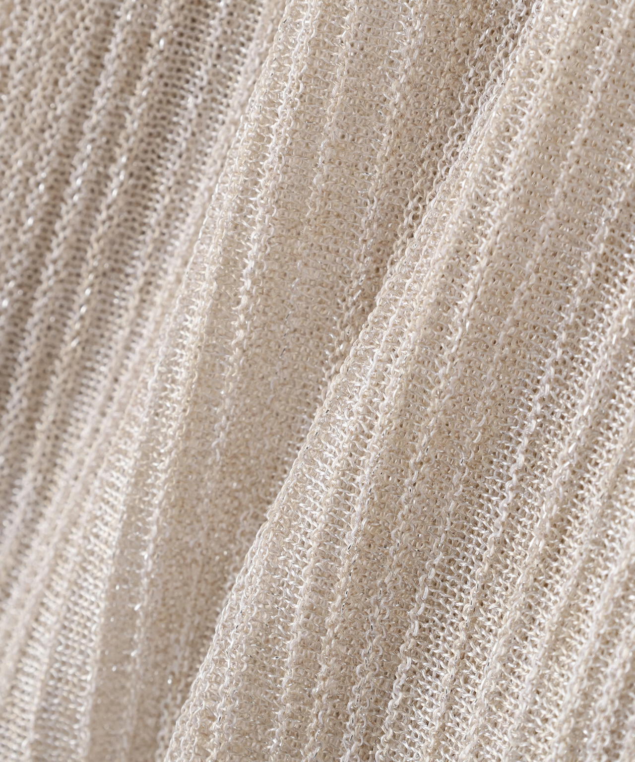 シアーリブニットアンサンブル