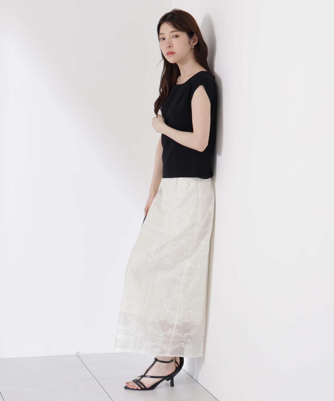 前後2wayリボンニット