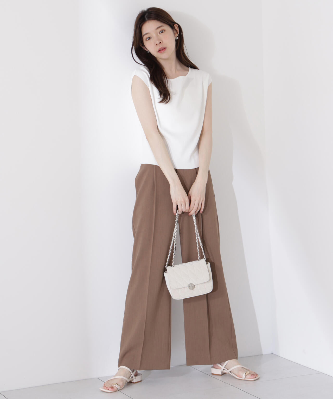 前後2wayリボンニット