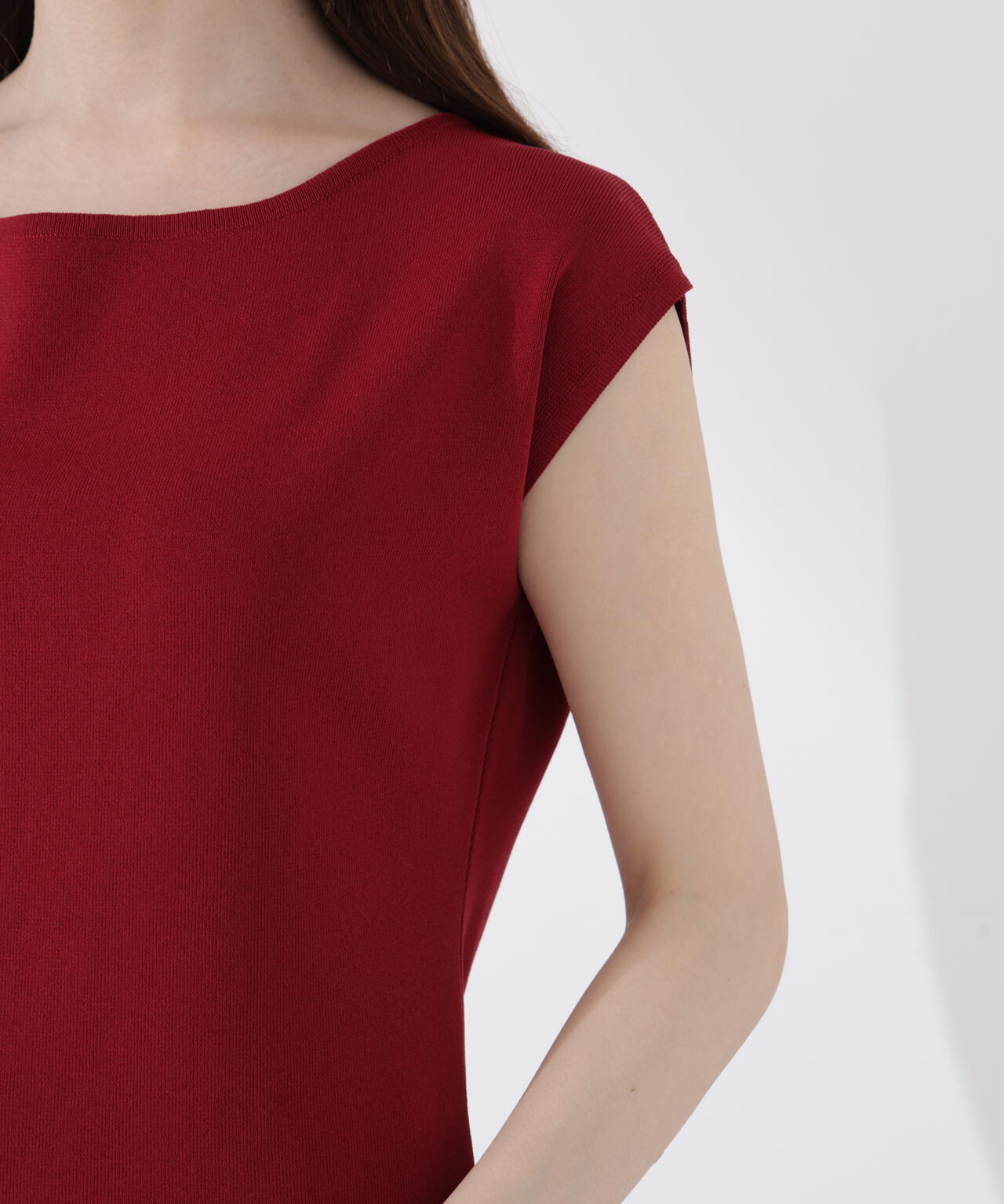 前後2wayリボンニット