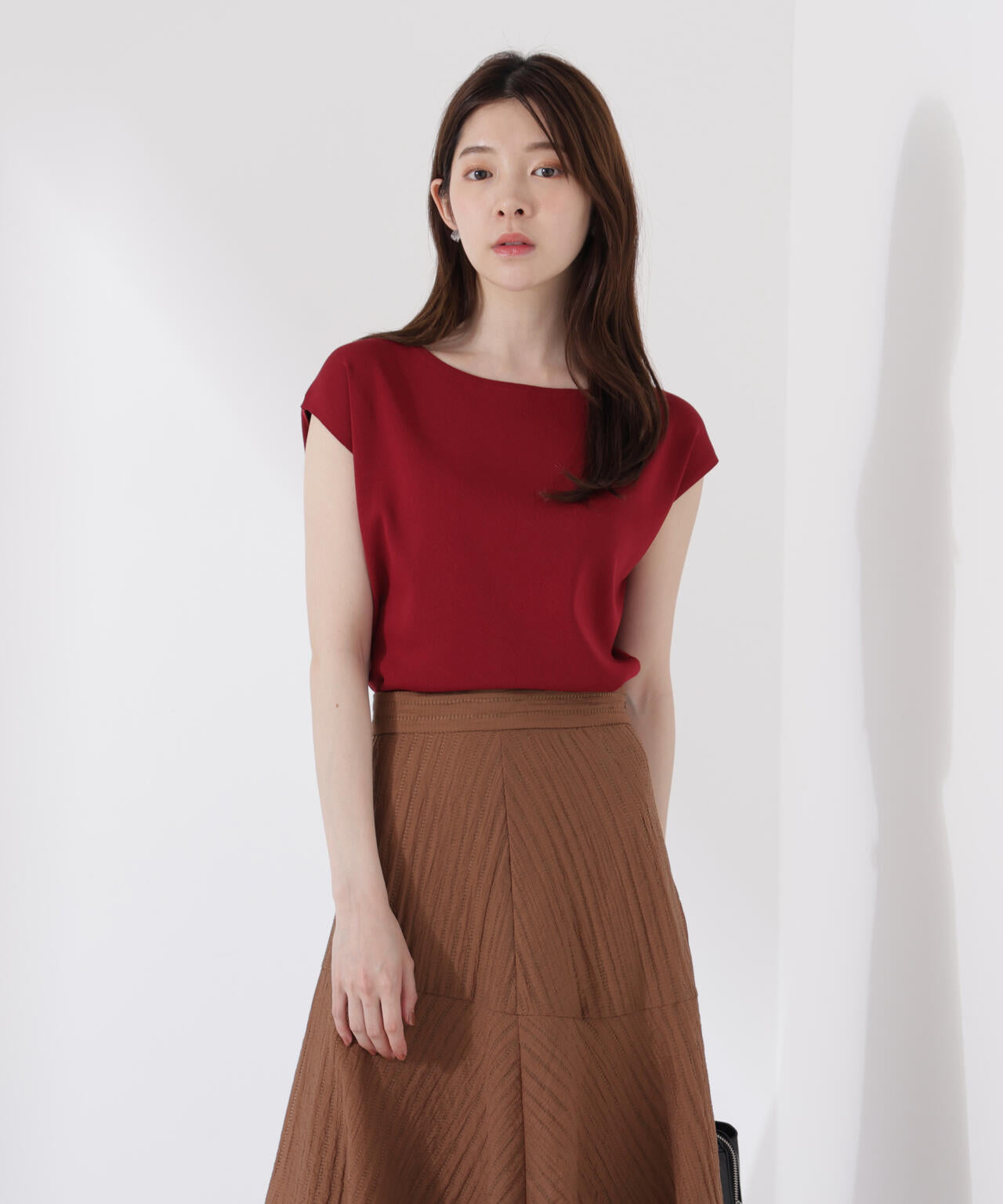 前後2wayリボンニット