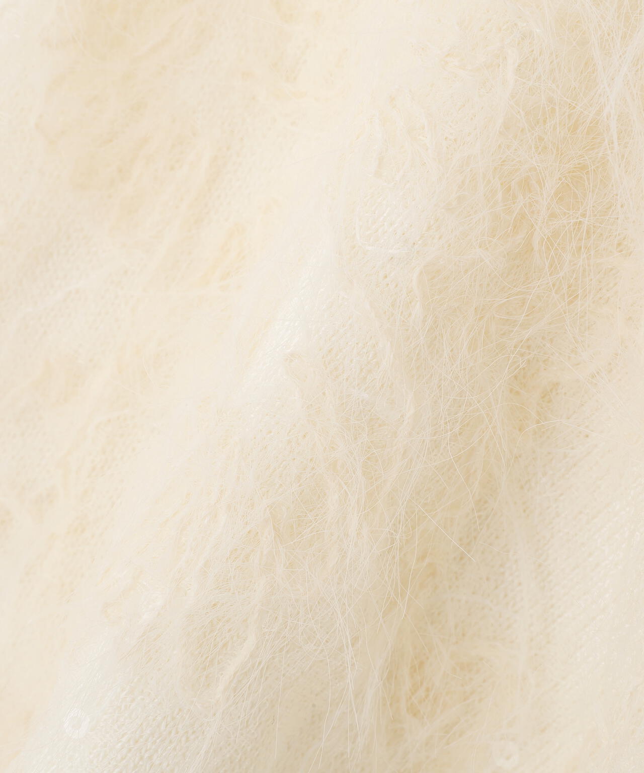 レースドッキングスリーブニット【ベージュ:official site限定】