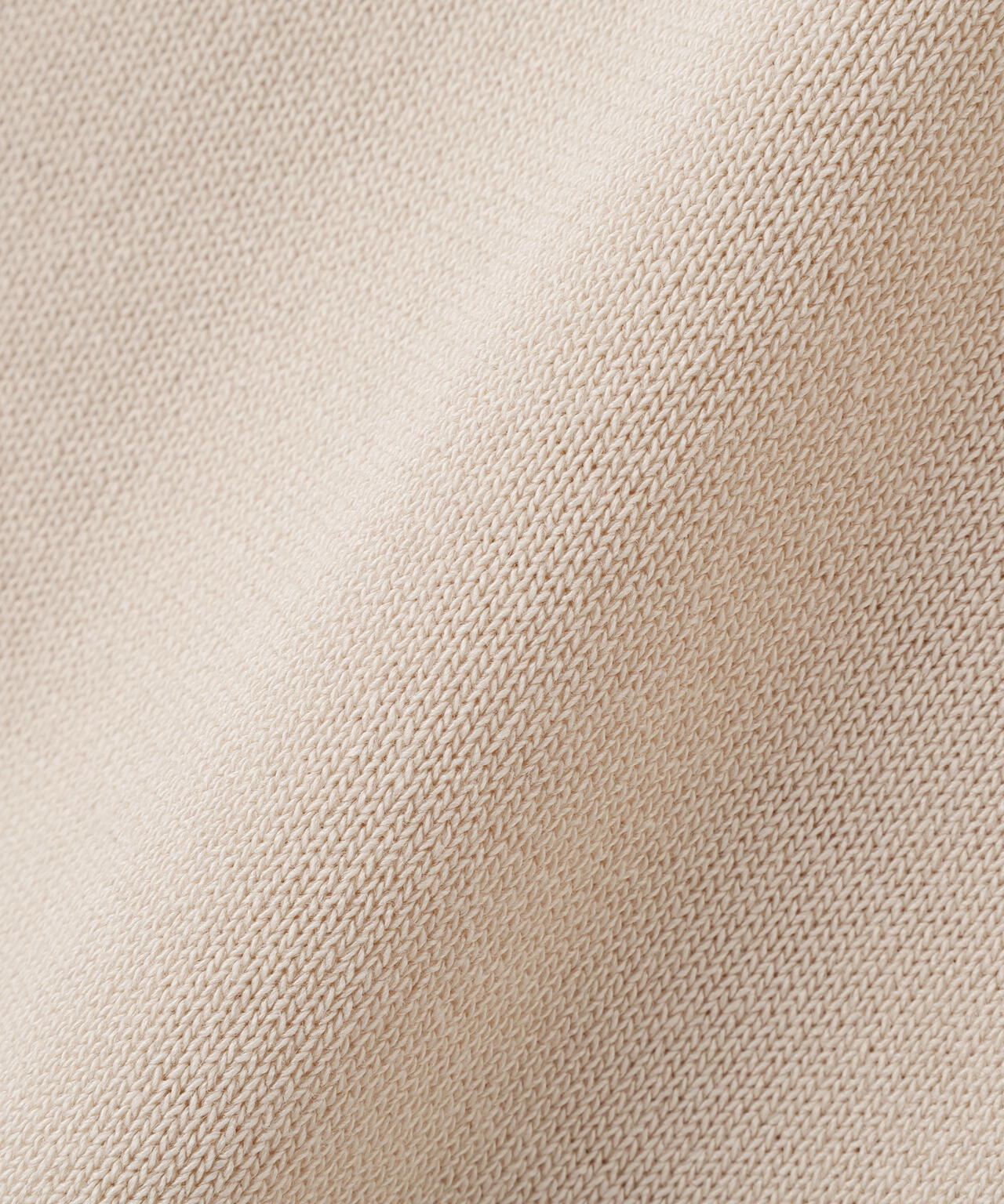 レースドッキングスリーブニット【ベージュ:official site限定】