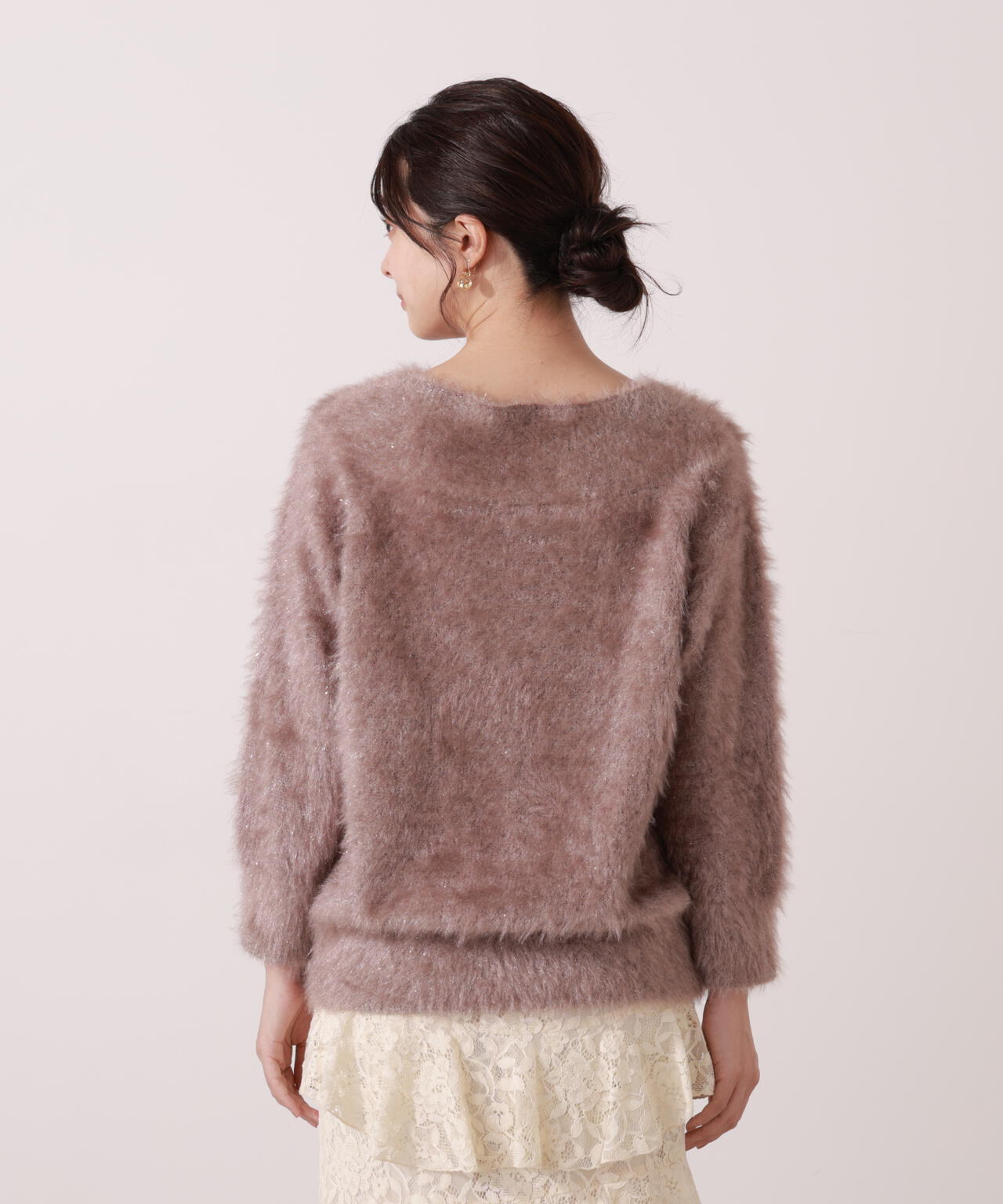 【青島心さん着用】ヘアリーニット