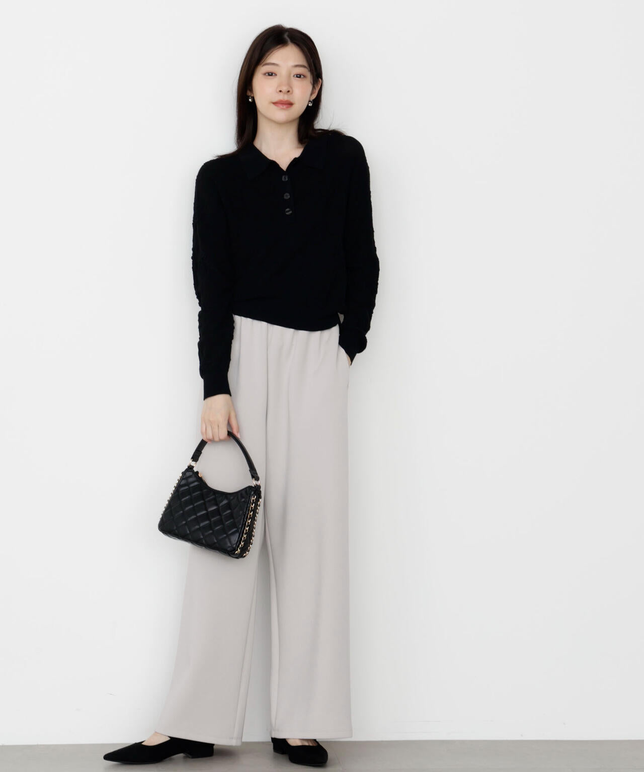 ジャガードレースポロ