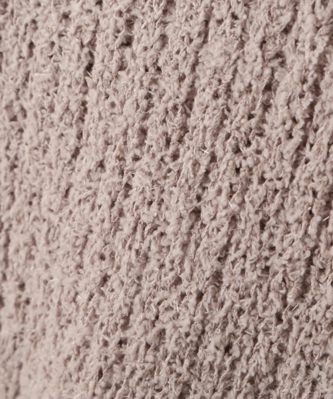 【松川星さん着用】フィルムモール短丈ニット