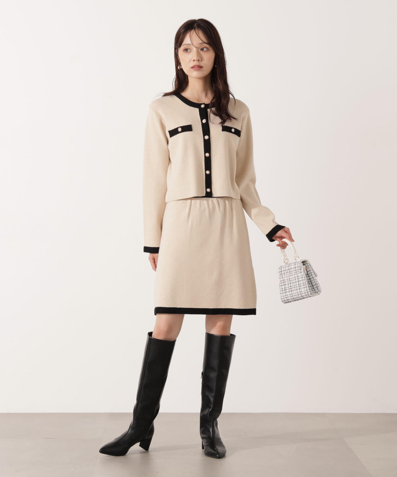 ニットジャケット