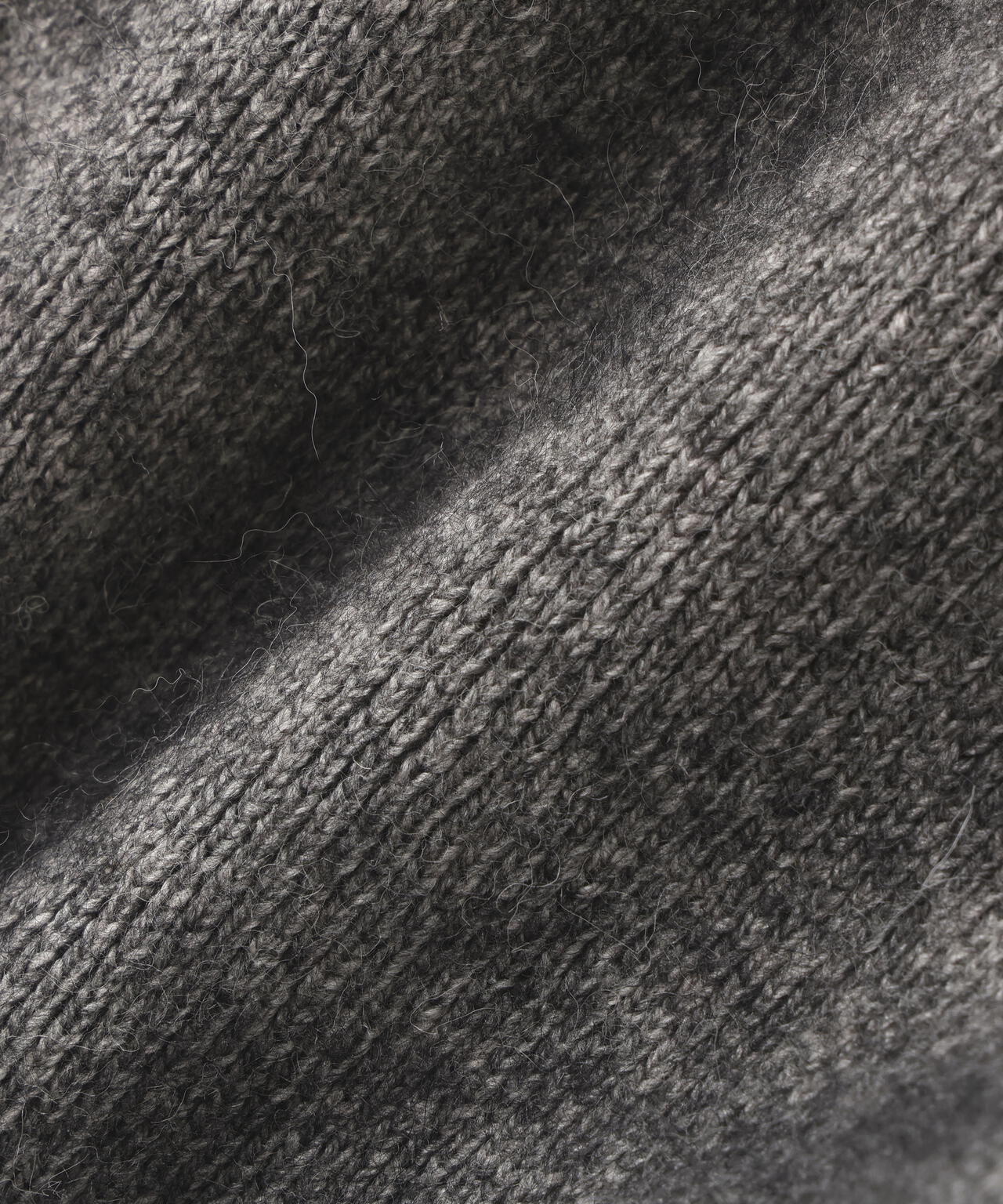 FOX混ダブルフェイスニットカーディガン