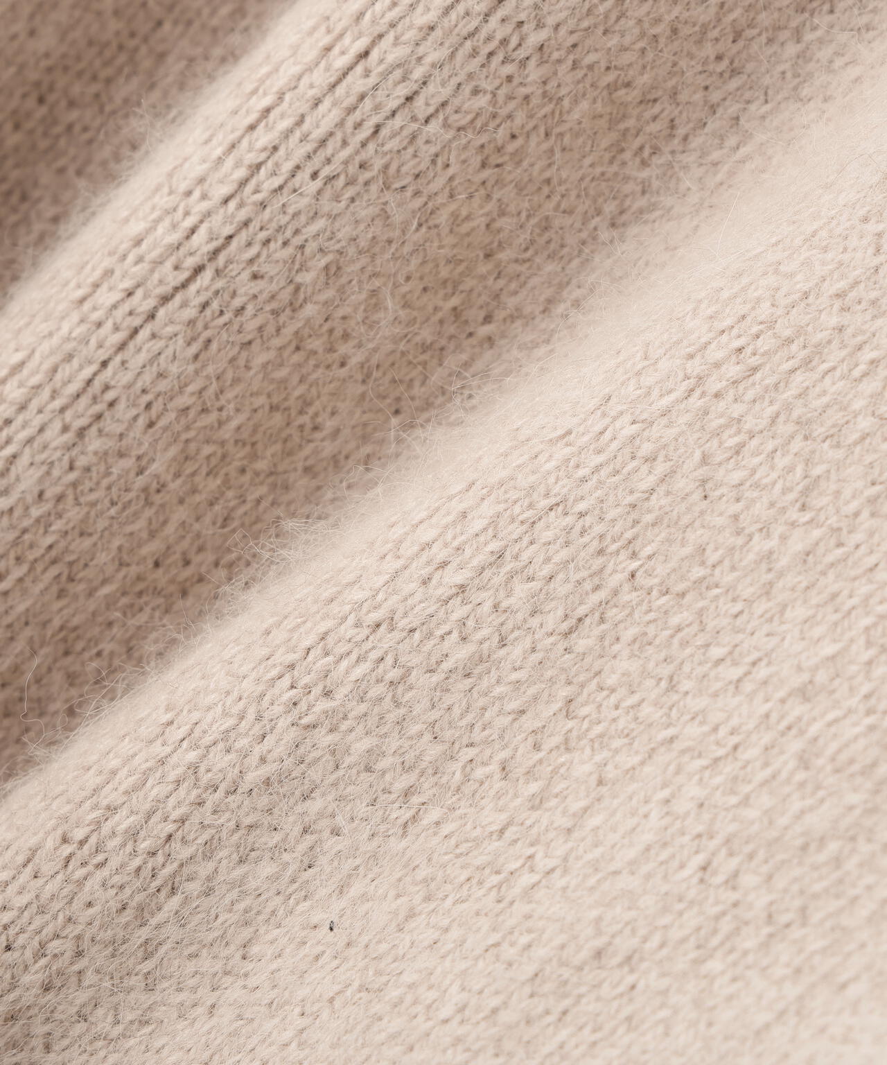 FOX混ダブルフェイスニットカーディガン