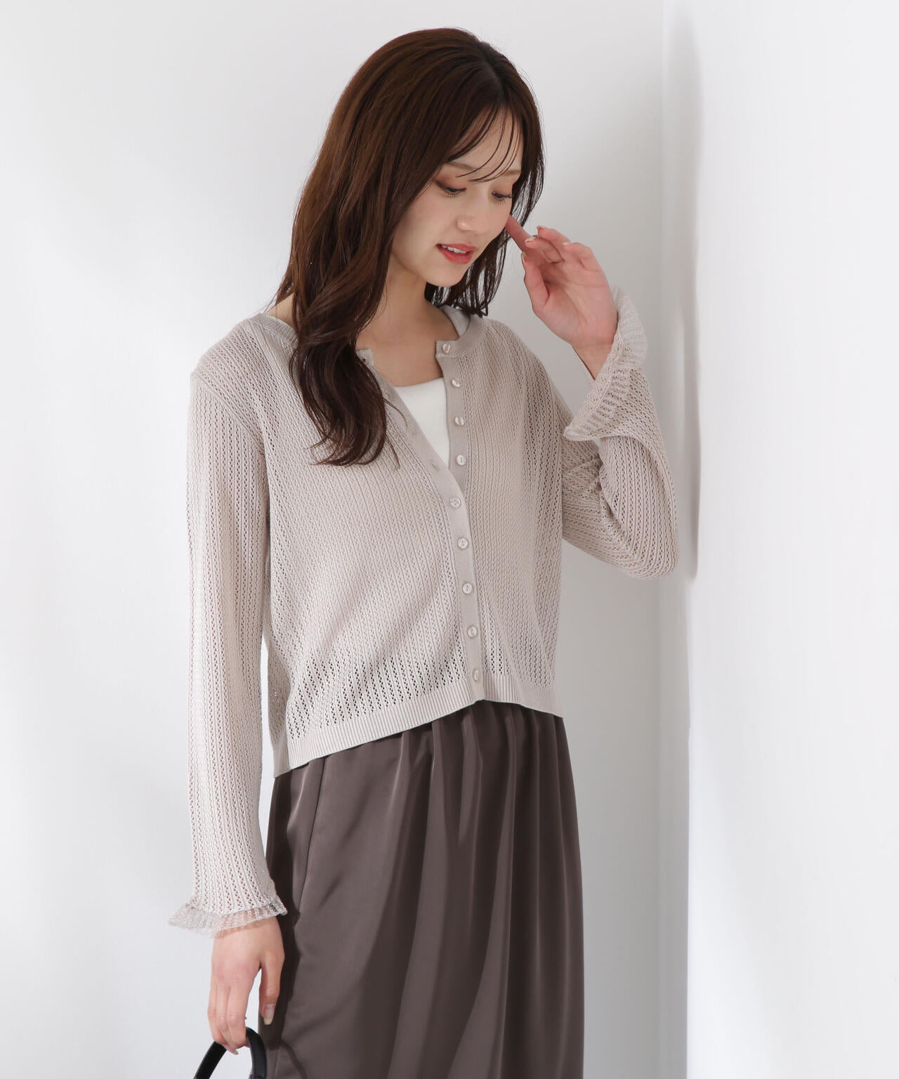 シアードッキングカーディガン