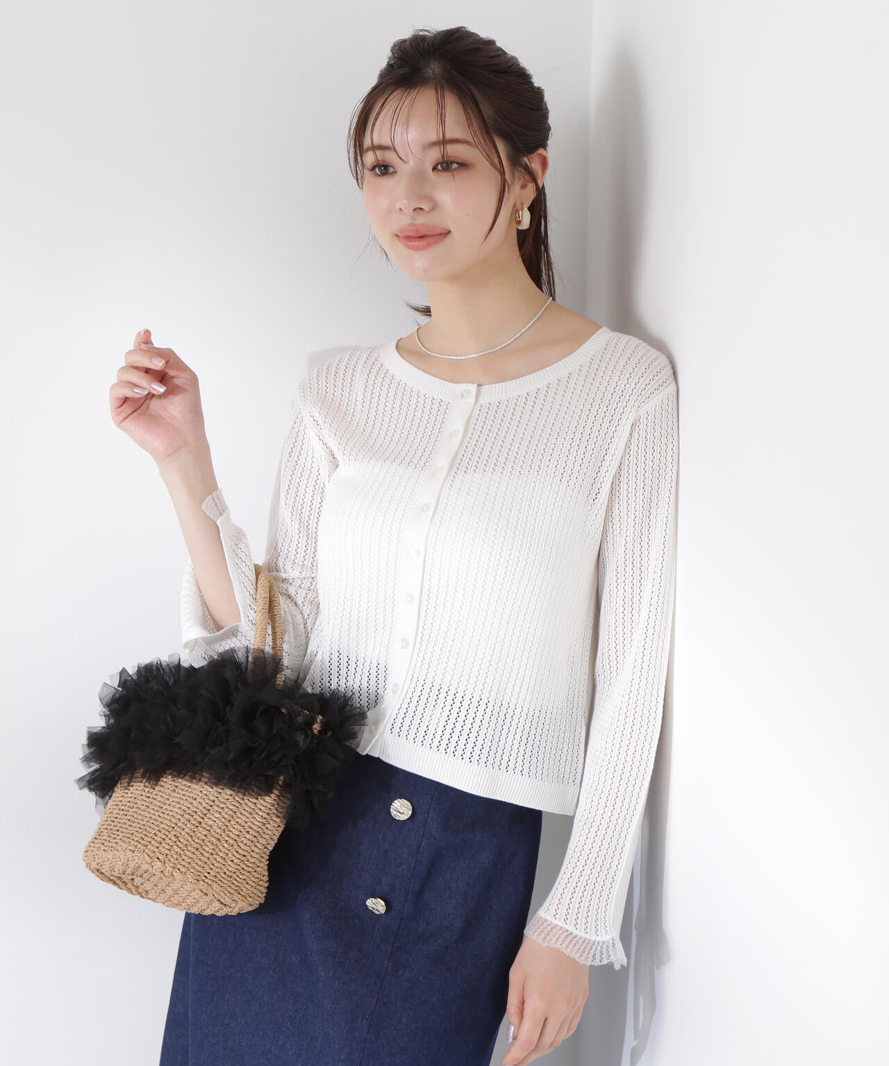 シアードッキングカーディガン