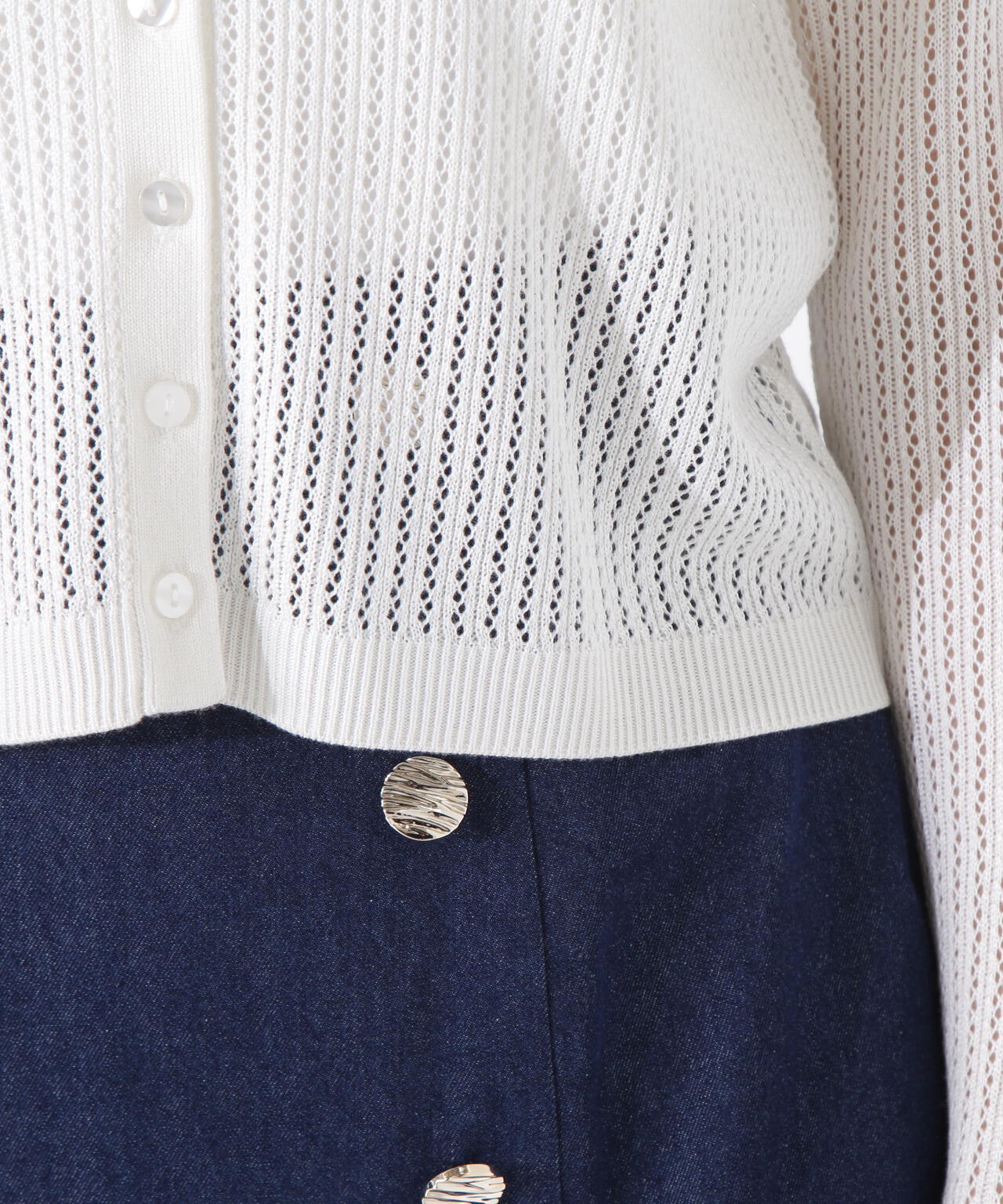 シアードッキングカーディガン