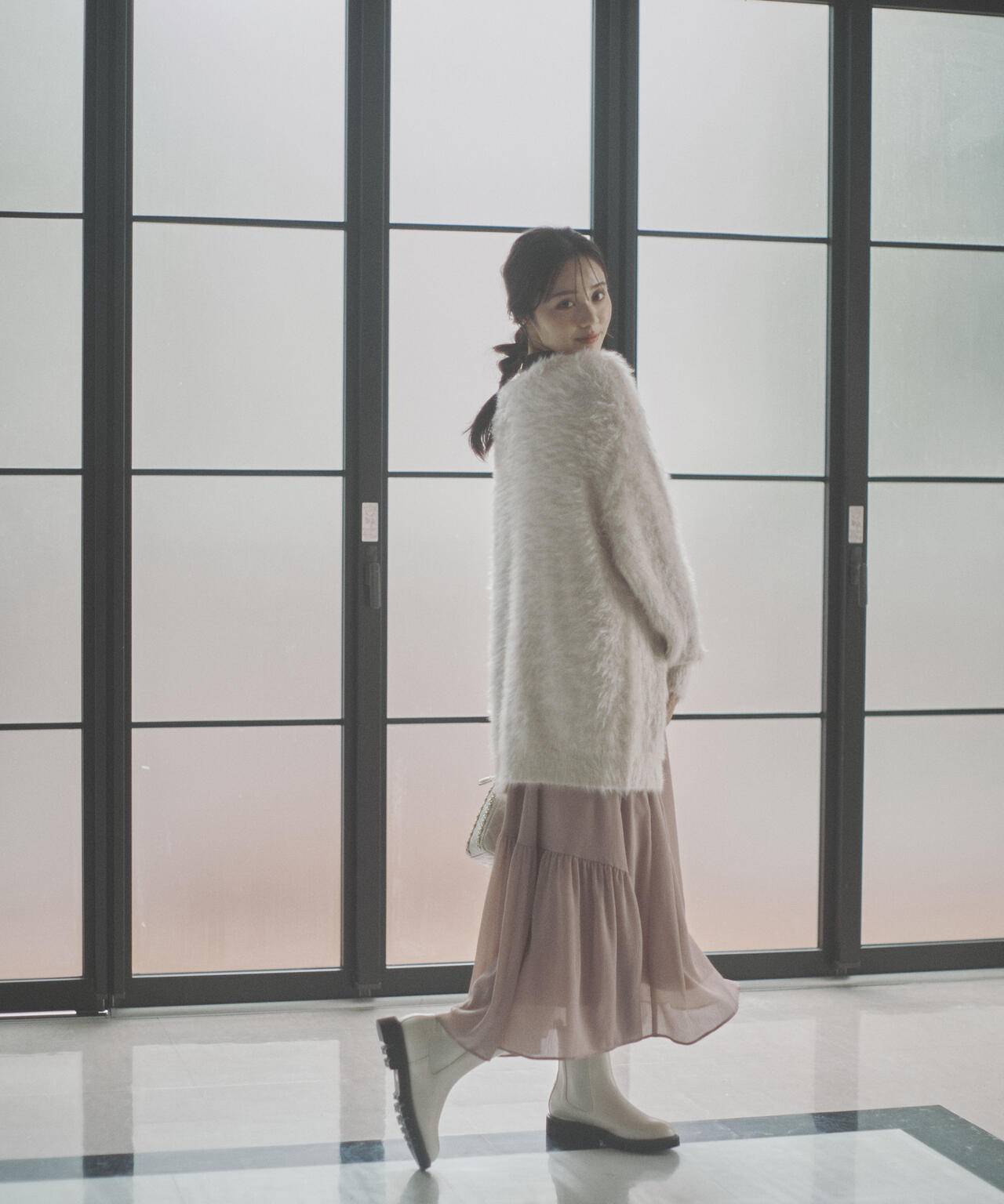 【青島心さん着用】キャットBIGカーディガン