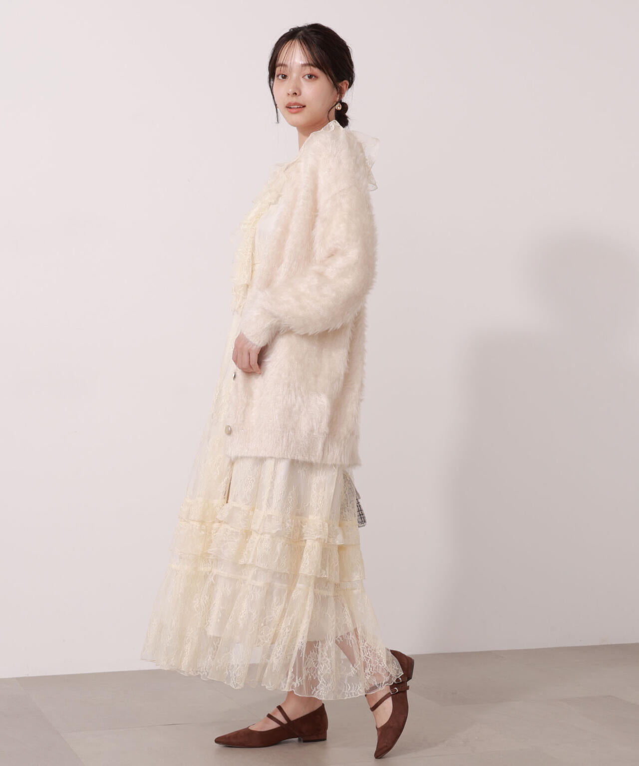 【青島心さん着用】キャットBIGカーディガン