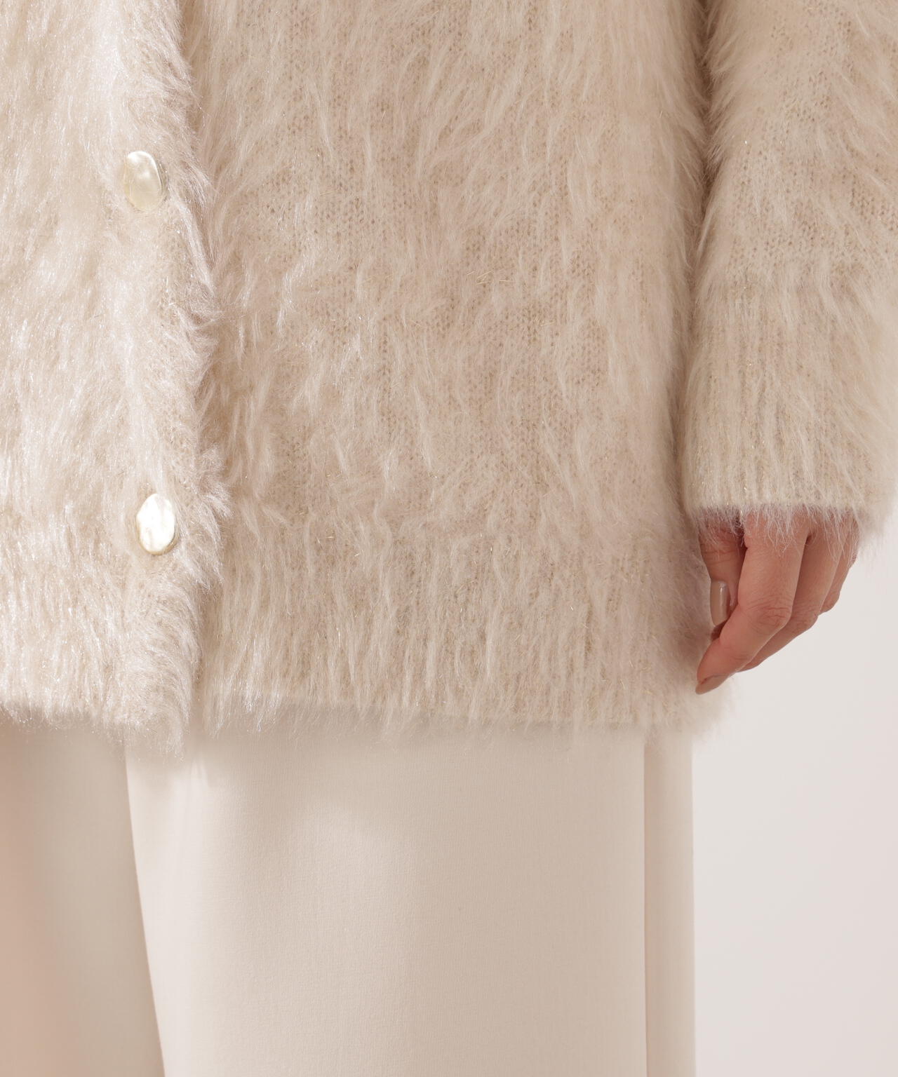 【青島心さん着用】キャットBIGカーディガン