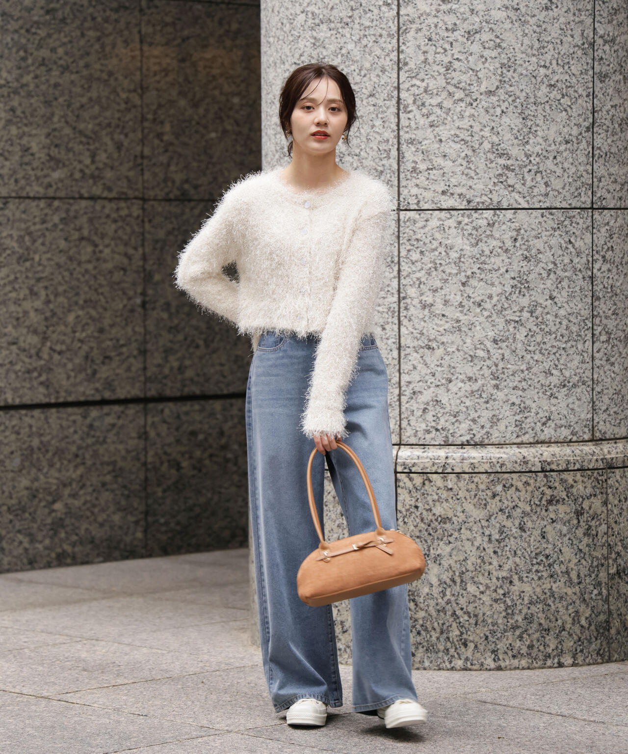 《EDIT COLOGNE》きらふわカーディガン【official site・名古屋パルコ限定】