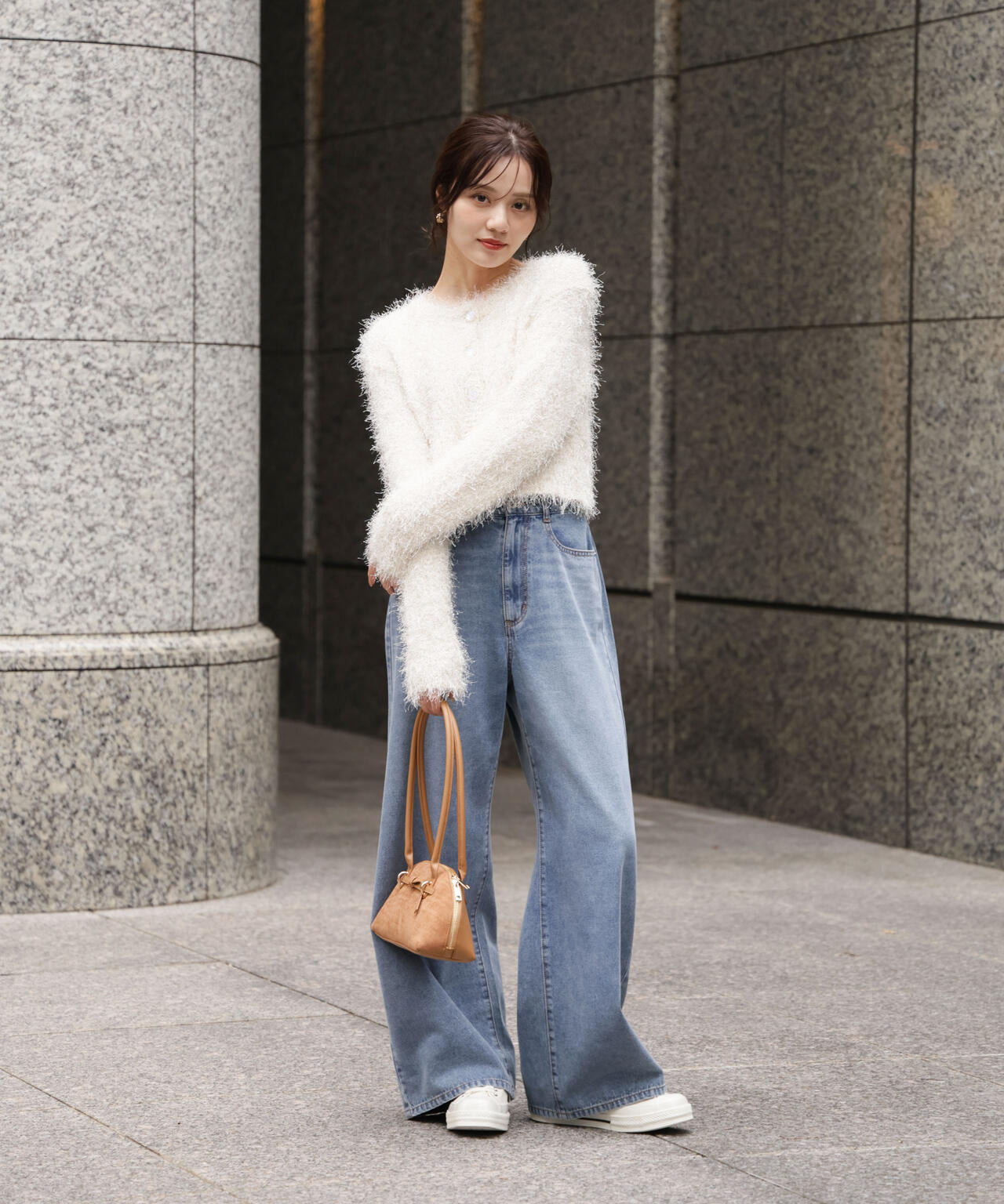 《EDIT COLOGNE》きらふわカーディガン【official site・名古屋パルコ限定】