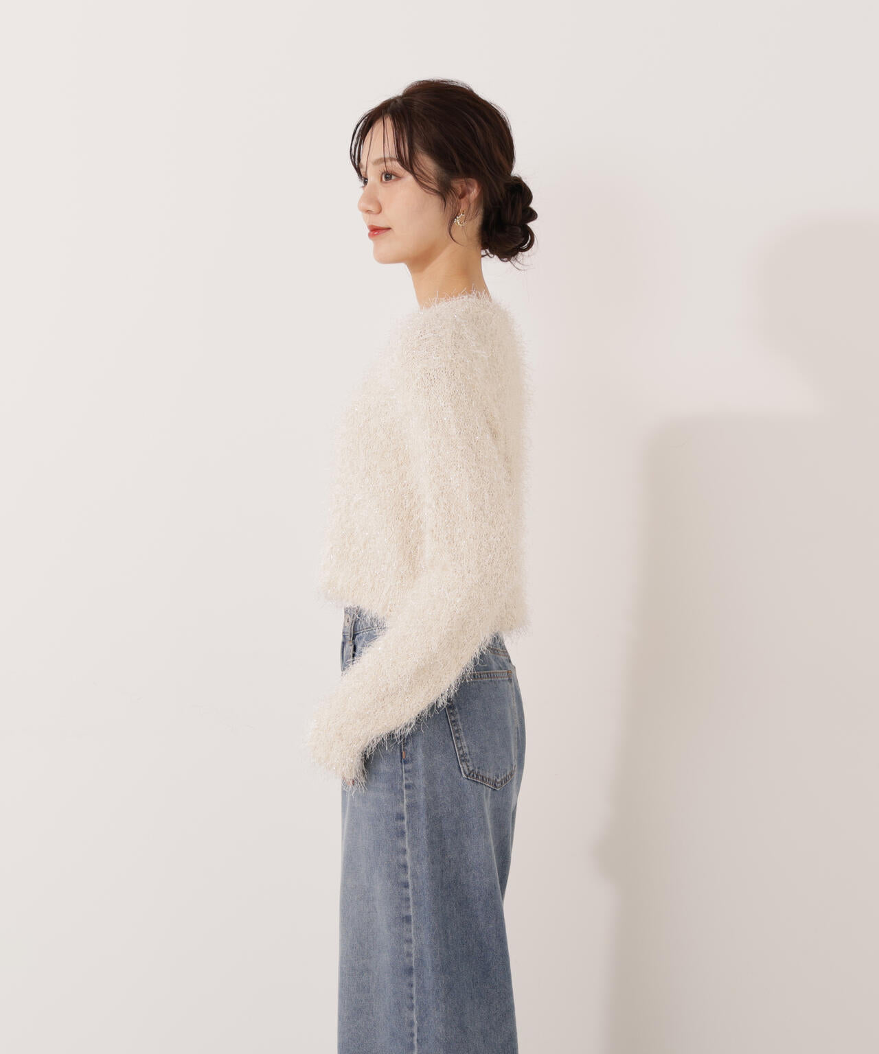 《EDIT COLOGNE》きらふわカーディガン【official site・名古屋パルコ限定】