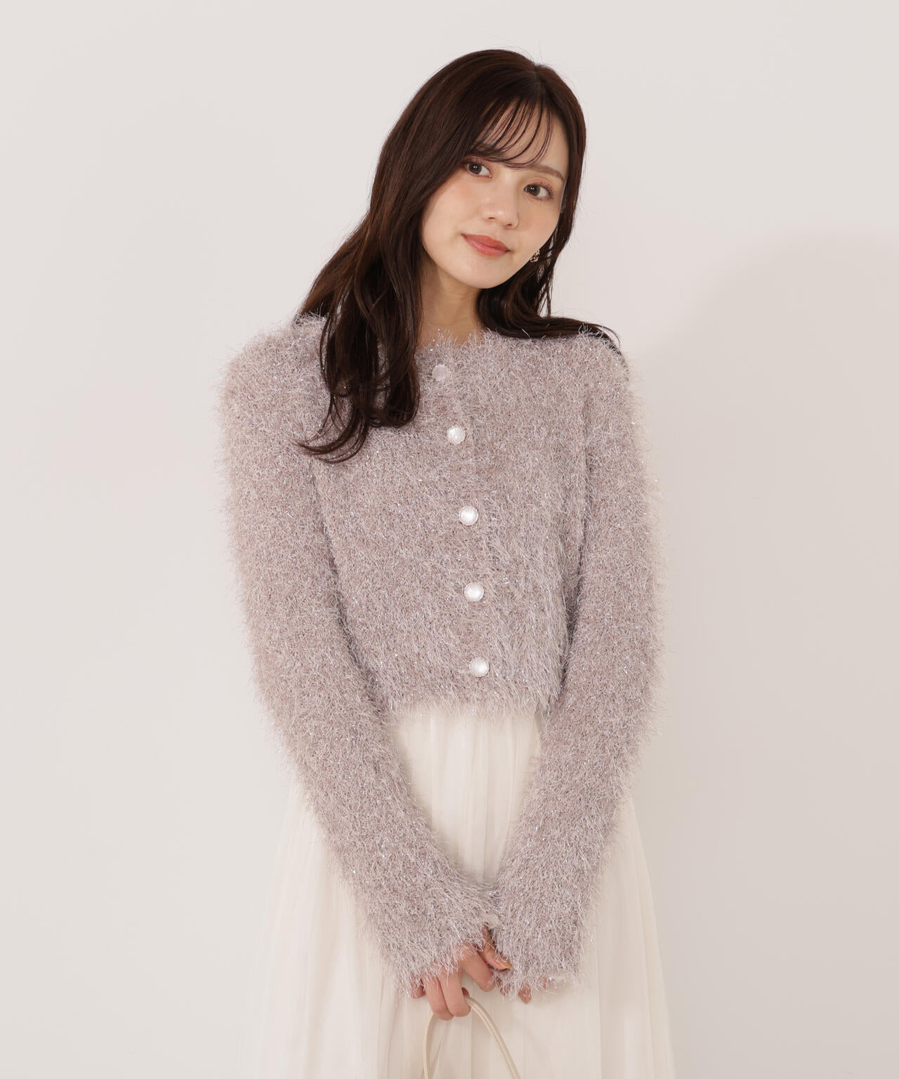 《EDIT COLOGNE》きらふわカーディガン【official site・名古屋パルコ限定】