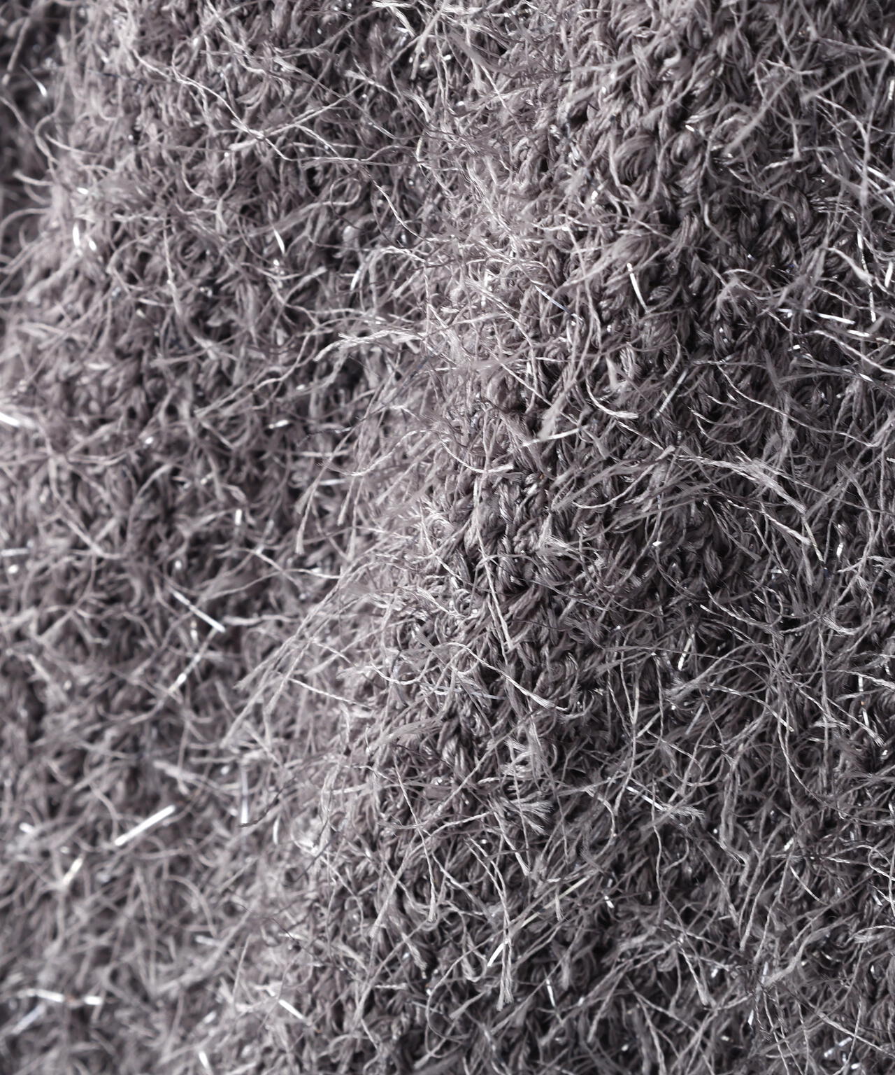 《EDIT COLOGNE》ラメフェザーカーディガン