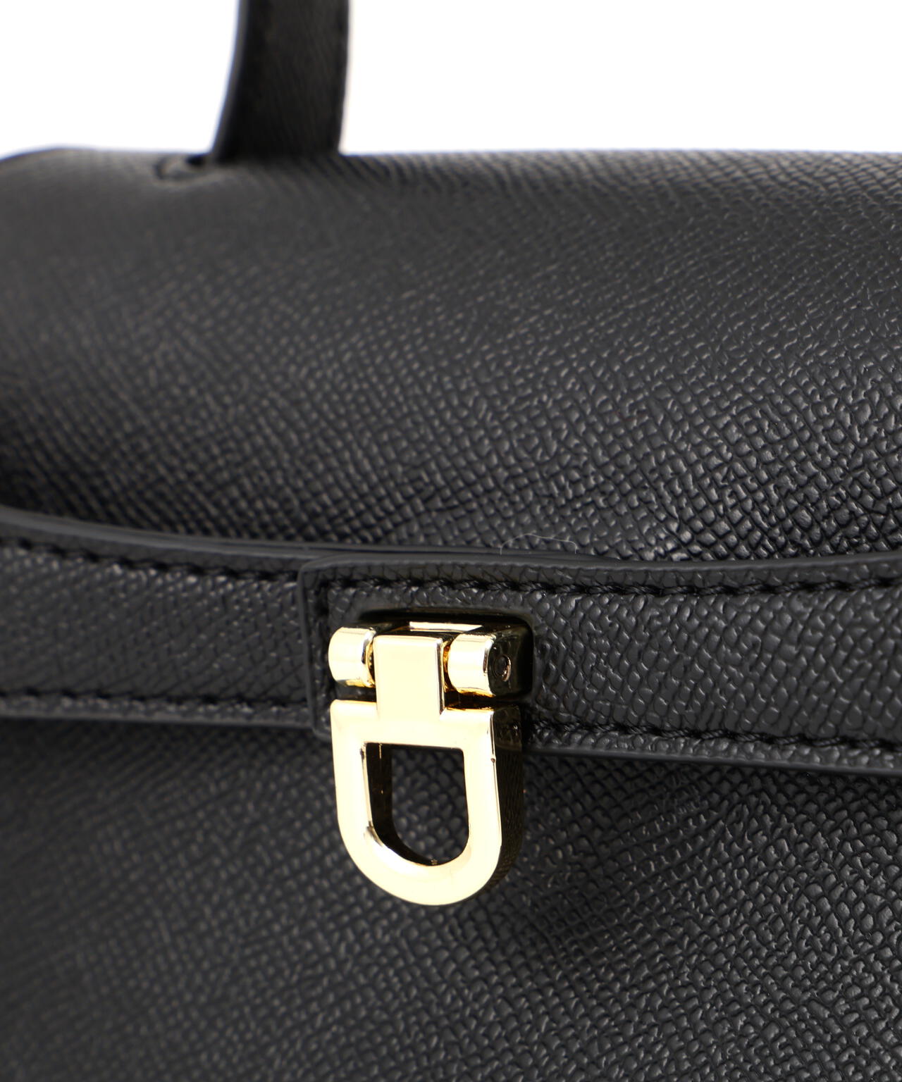 ゴールドモチーフワンハンドルトートバッグ