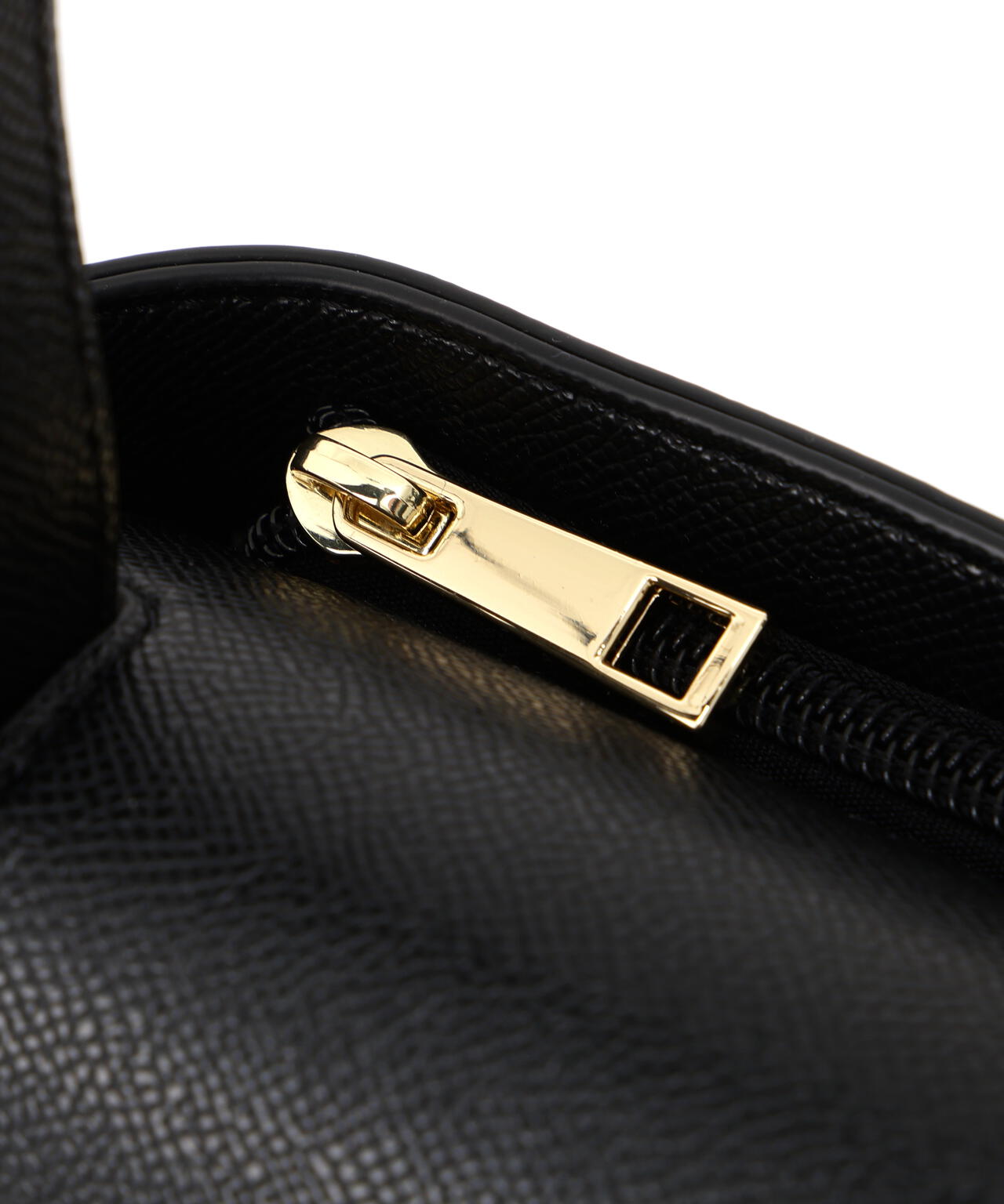 ゴールドモチーフワンハンドルトートバッグ