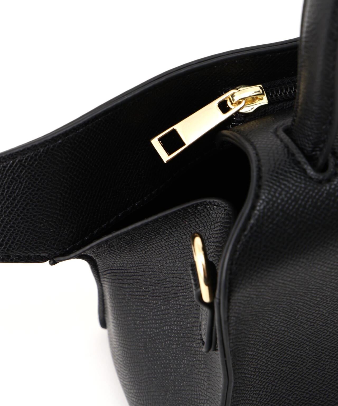 ゴールドモチーフワンハンドルトートバッグ