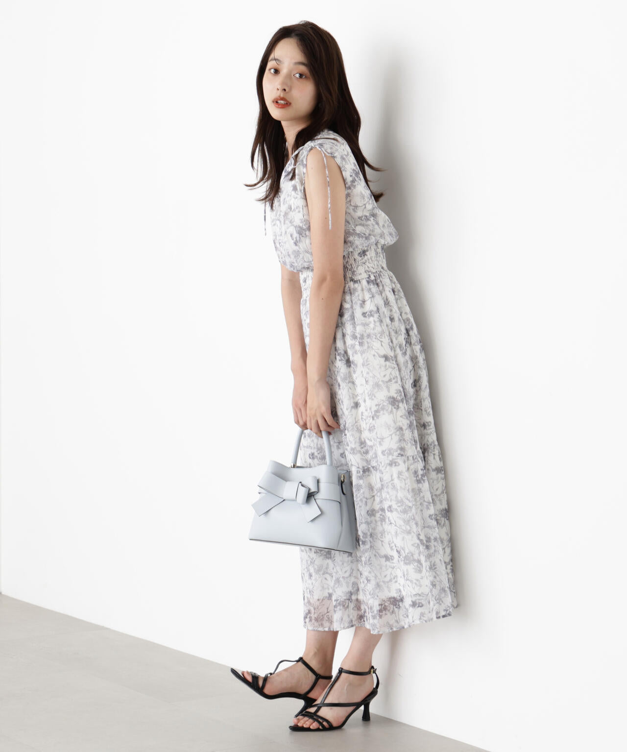 フロントリボンバッグ【ラベンダー:WEB限定】