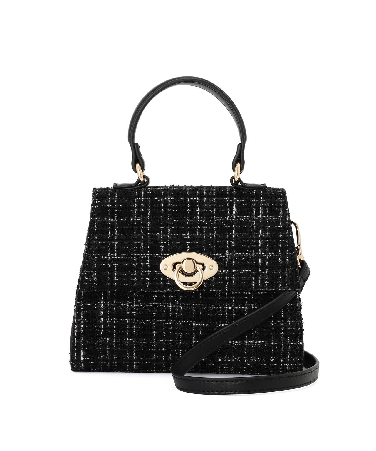 ツイードミニショルダーバッグ