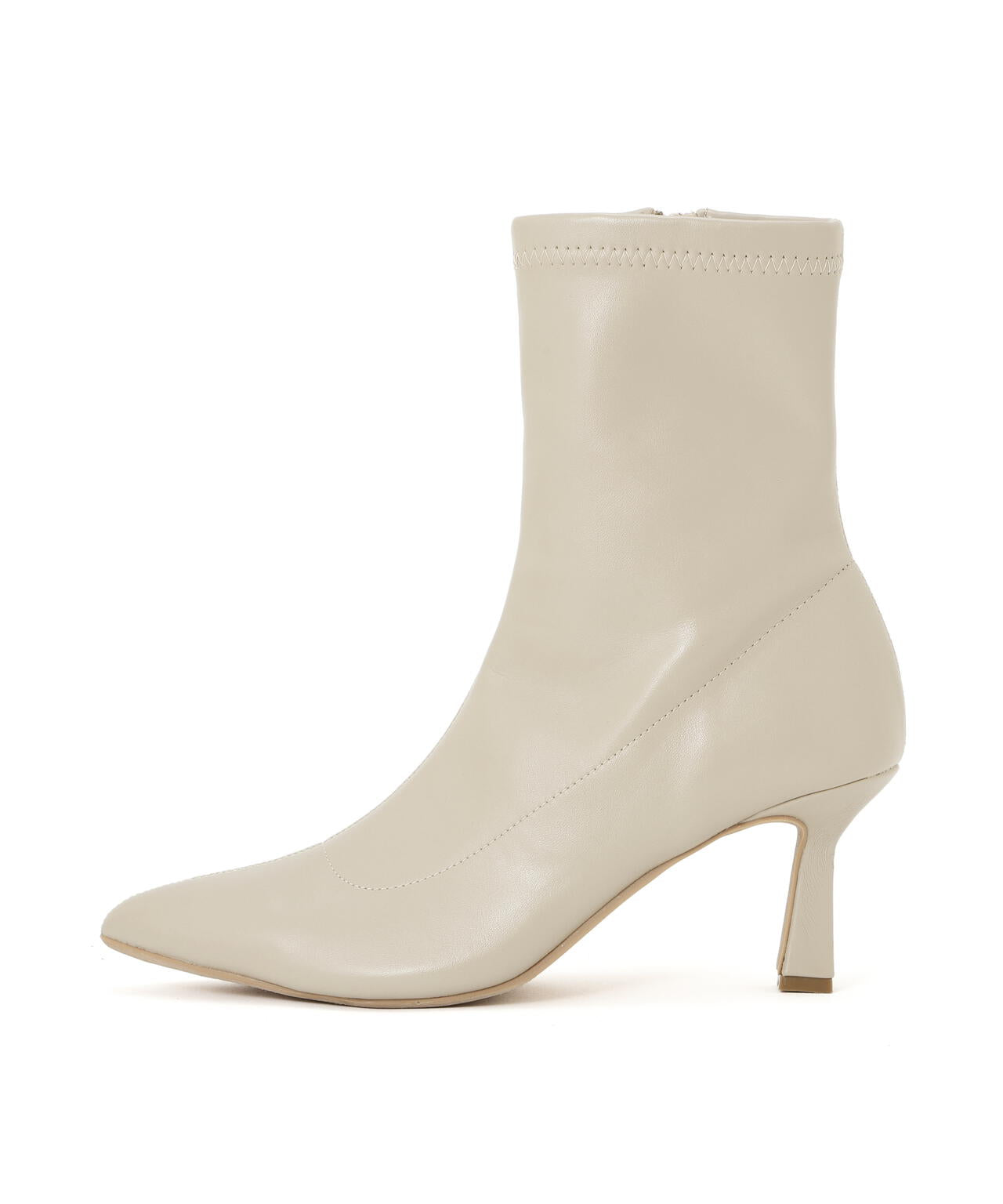 ポインテッドフレアヒールブーツ