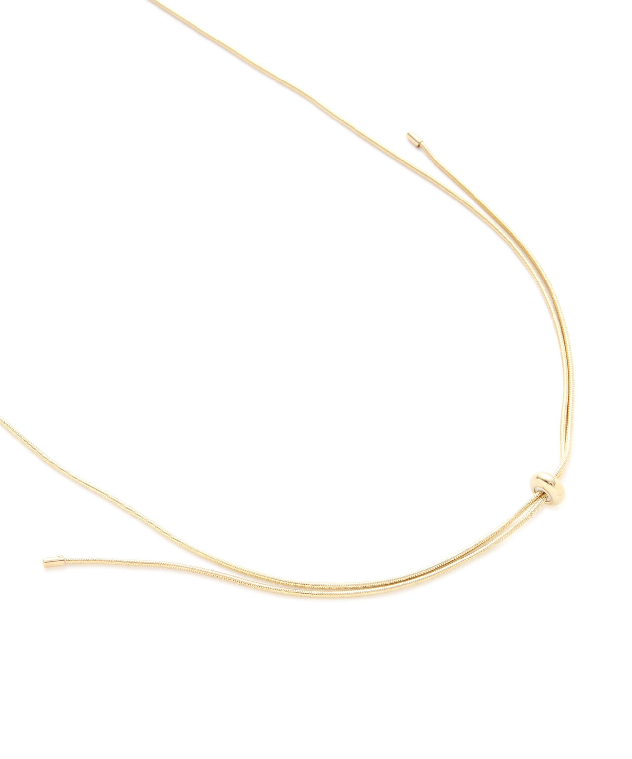 ツイストボールチョーカーネックレス