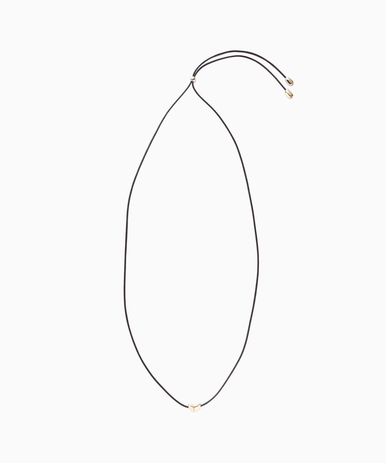 ゴールドパーツコードネックレス