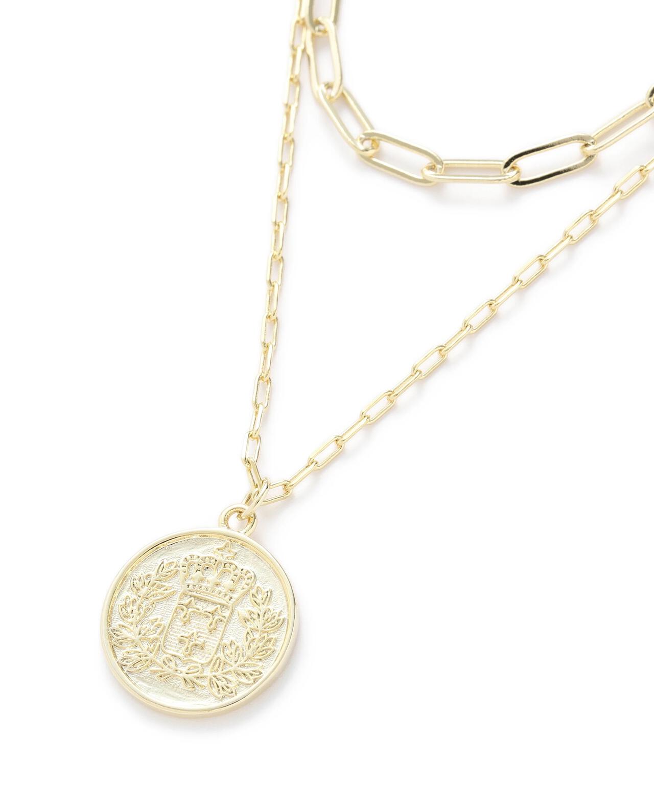 2連コインネックレス