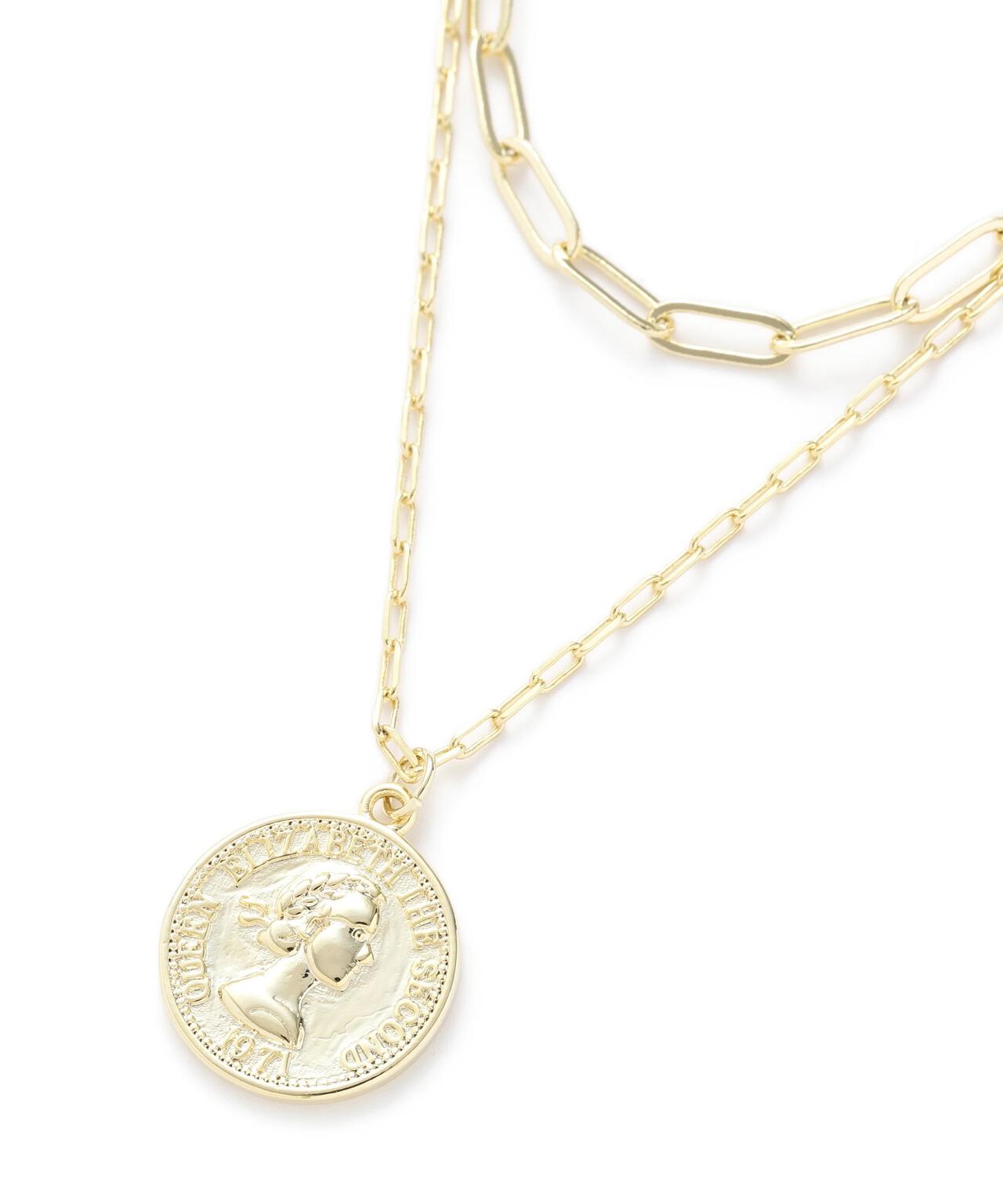 2連コインネックレス