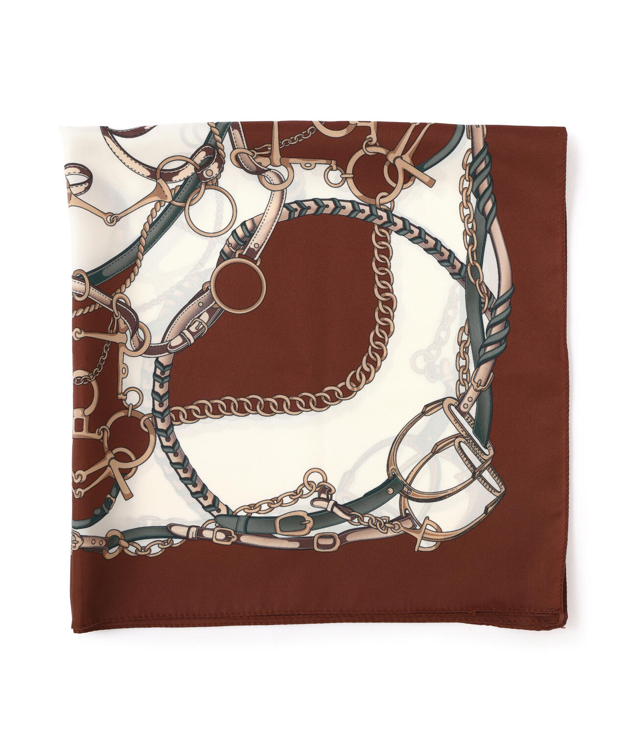 チェーン柄スカーフ