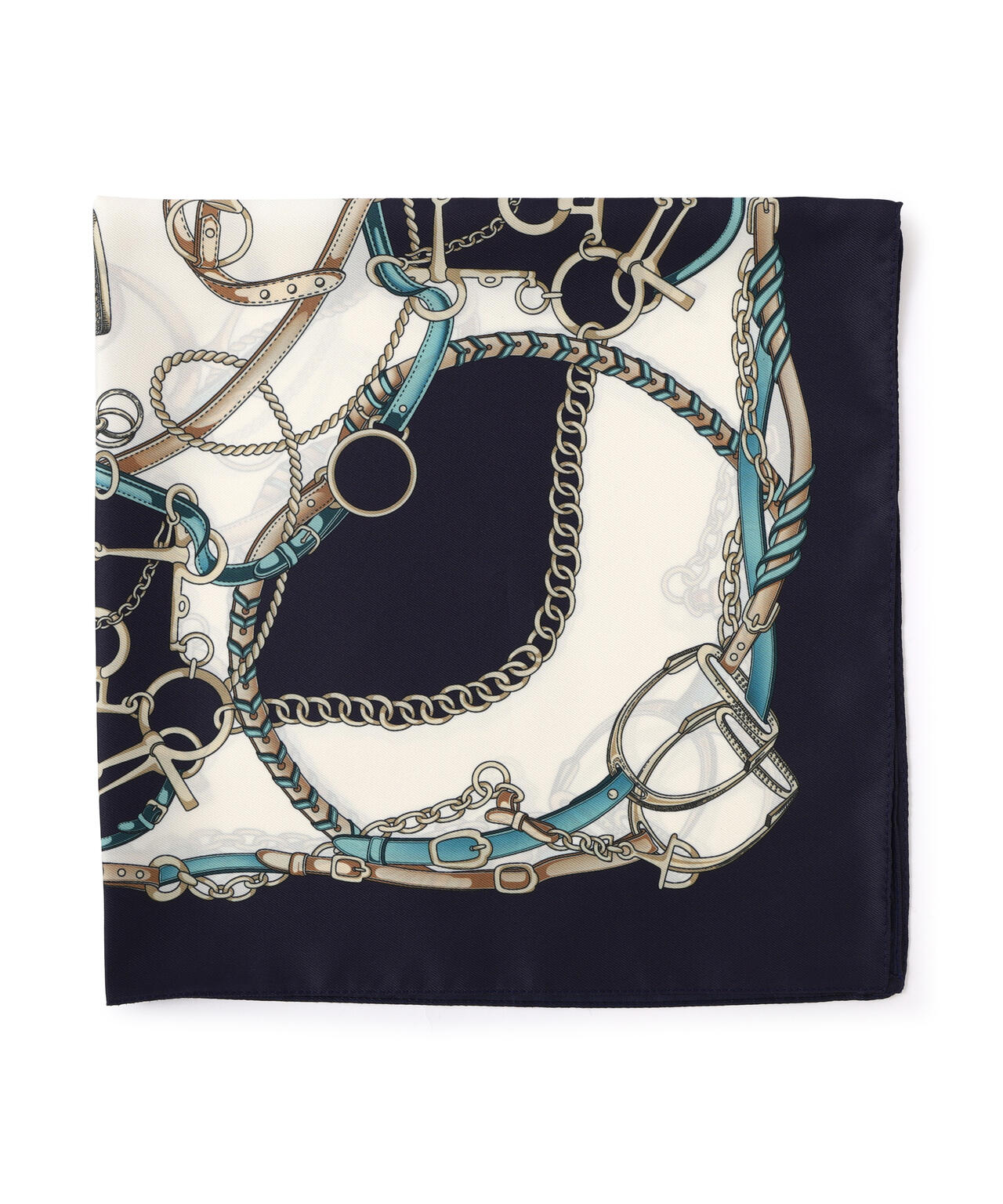 チェーン柄スカーフ