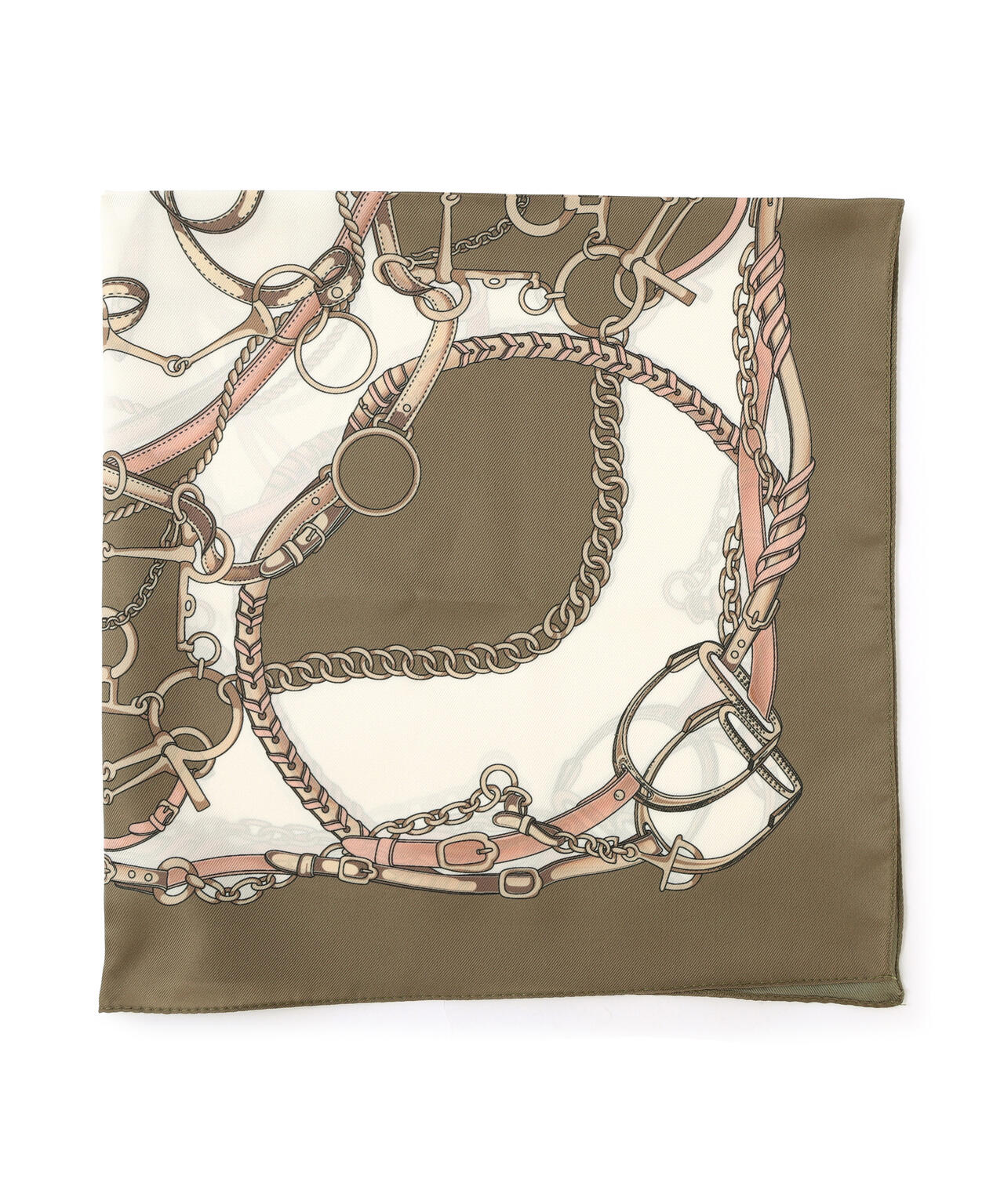 チェーン柄スカーフ