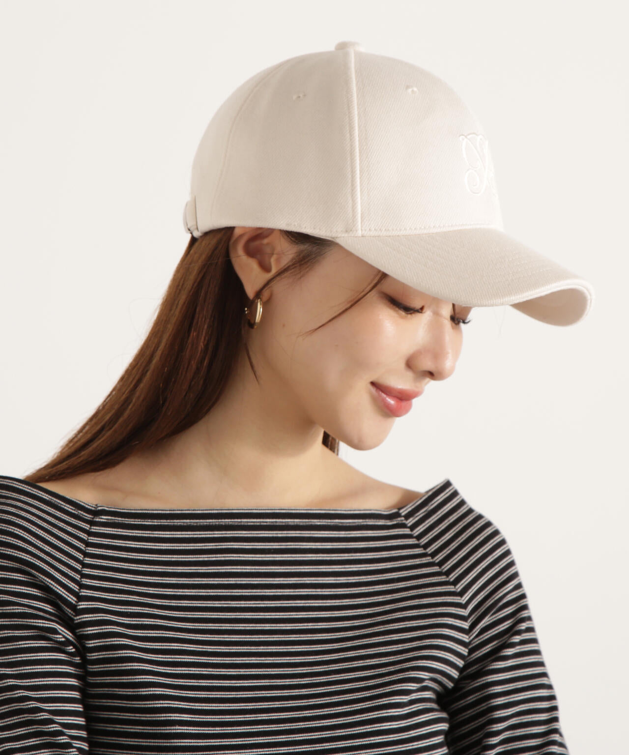刺繍キャップ