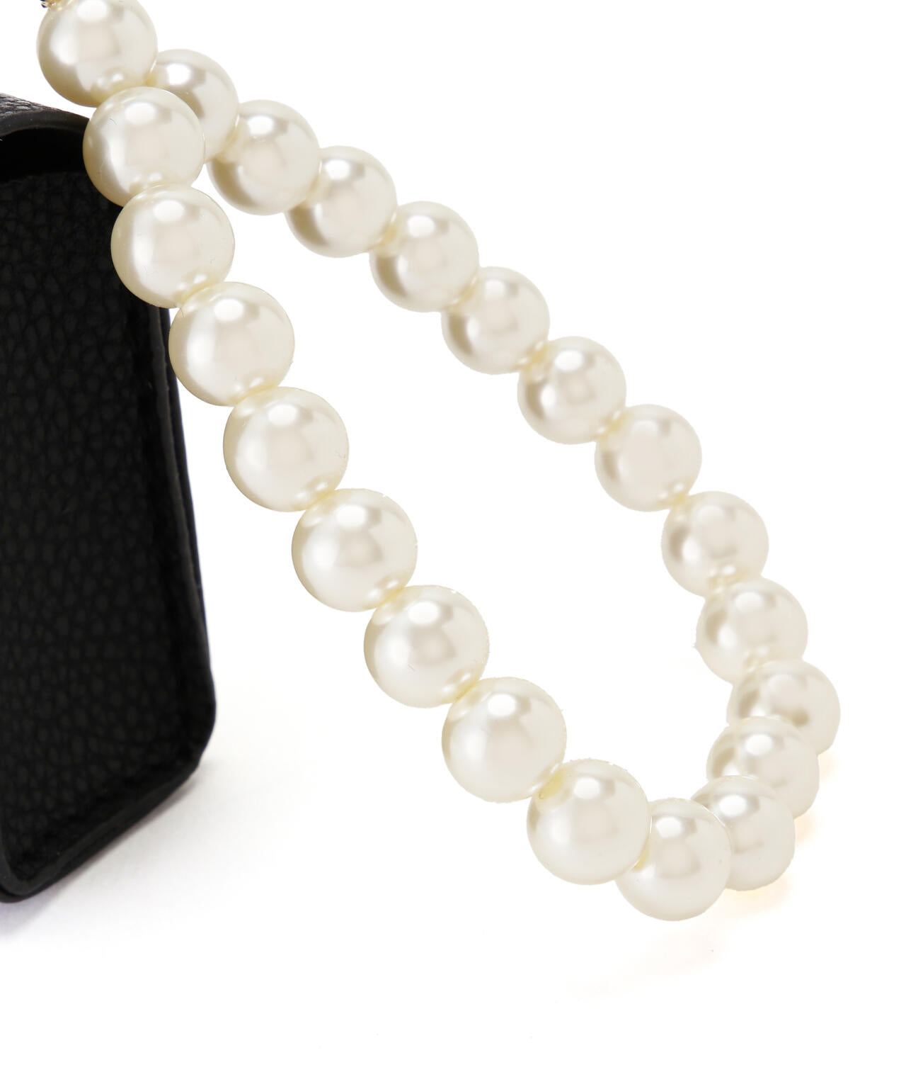 パール付きミニバッグチャーム