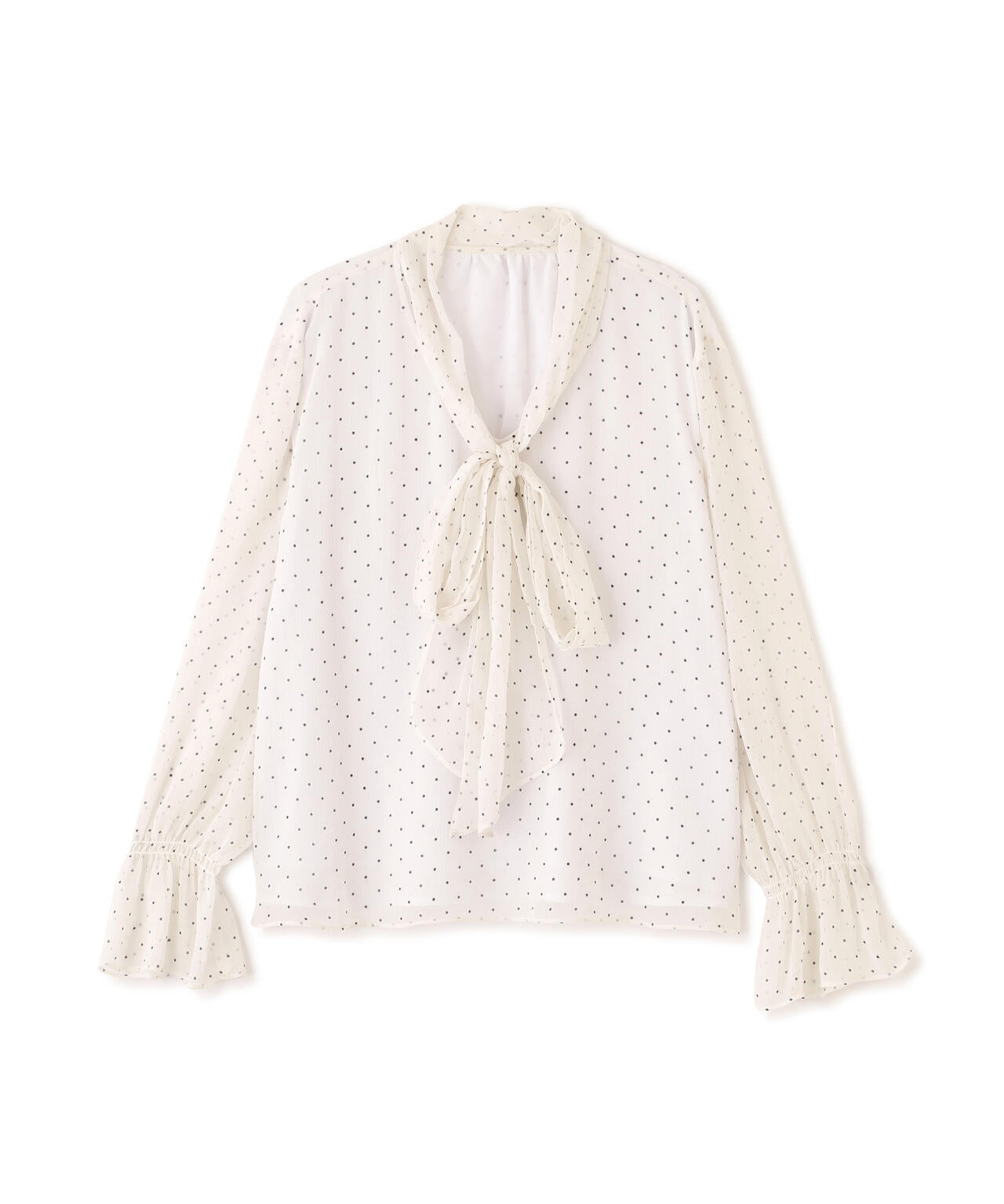 ビッグリボンブラウス