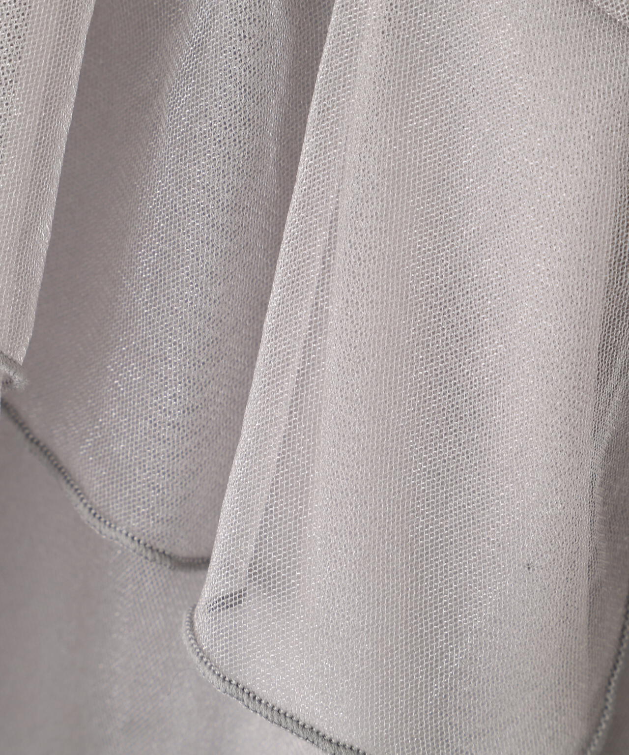 チュールラッフルブラウス【WEB・一部店舗限定】