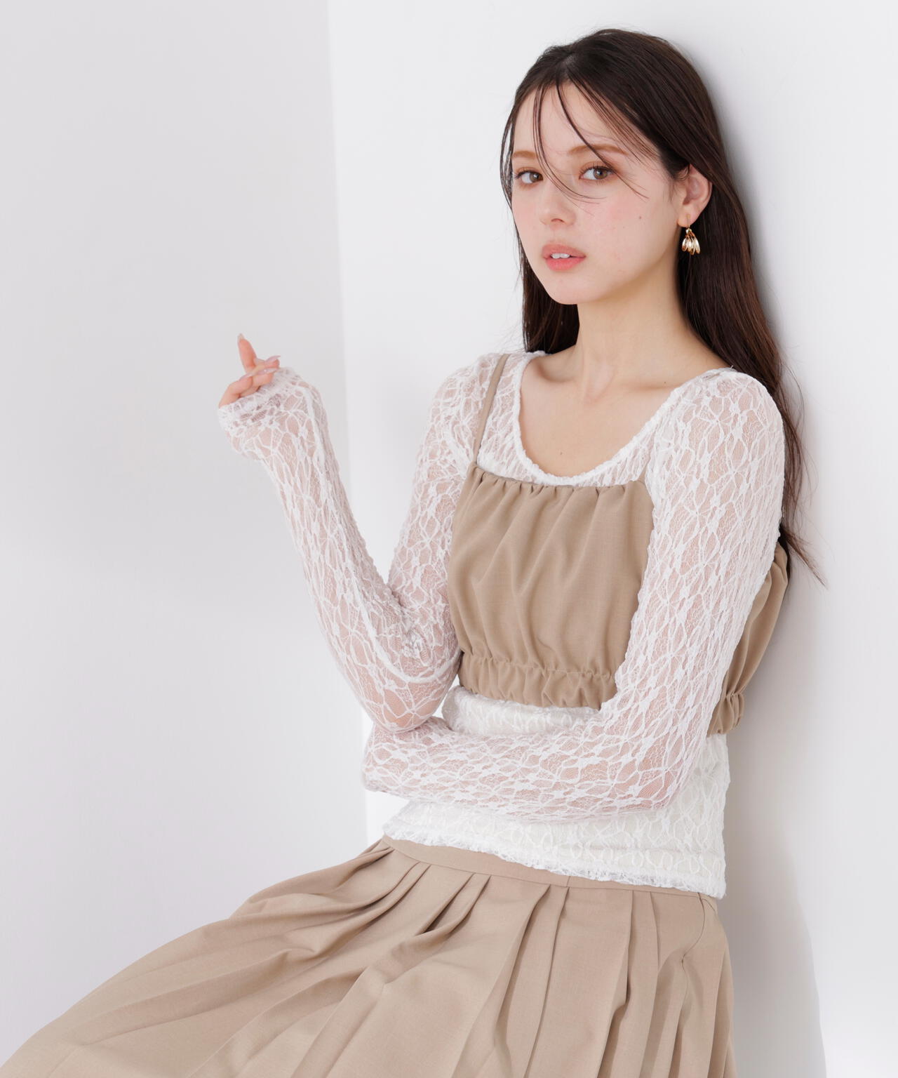 167cm 着用サイズ:FR